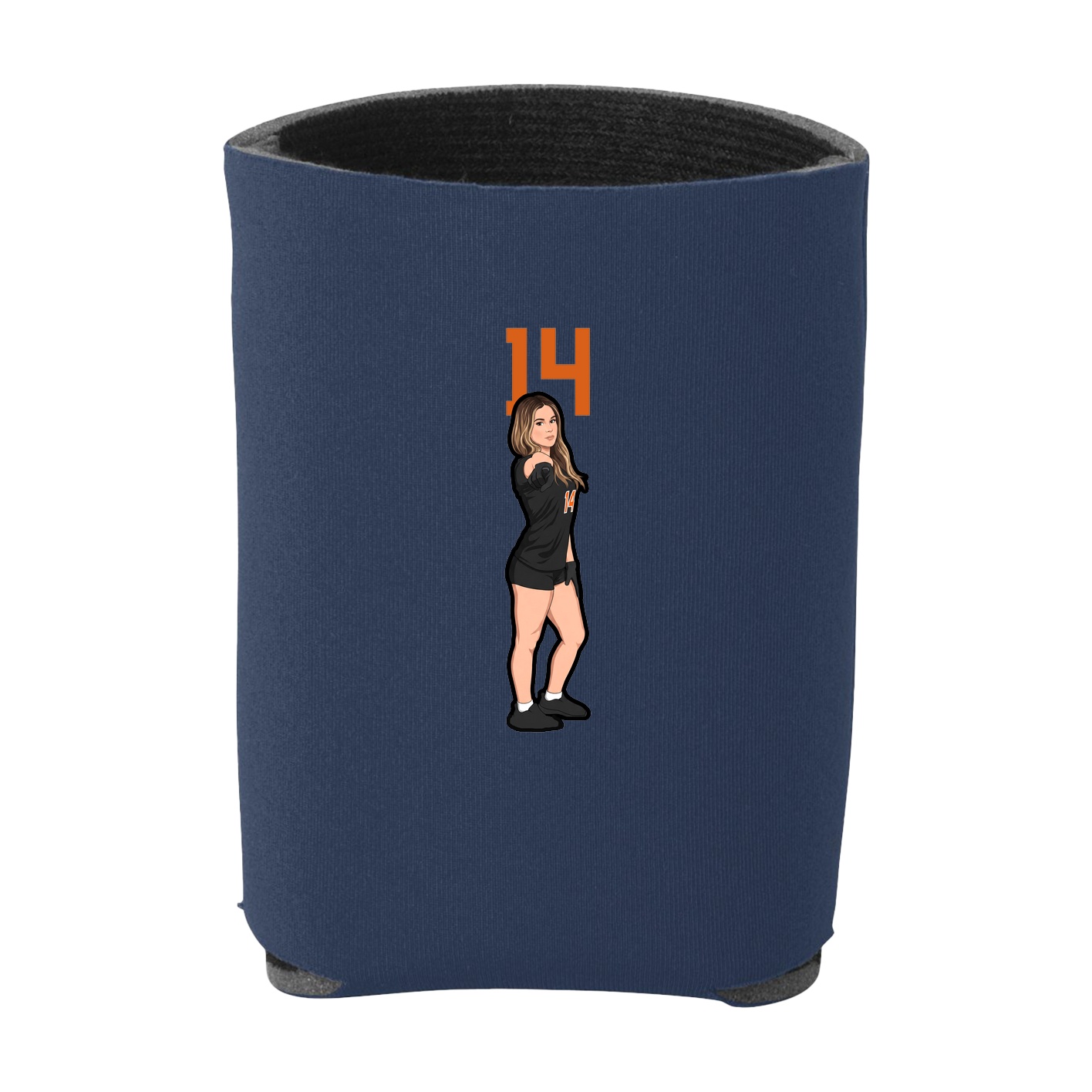 Can Holder — Number Top in Navy