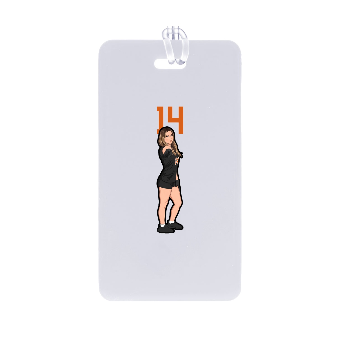 Bag Tag — Number Top in Classic