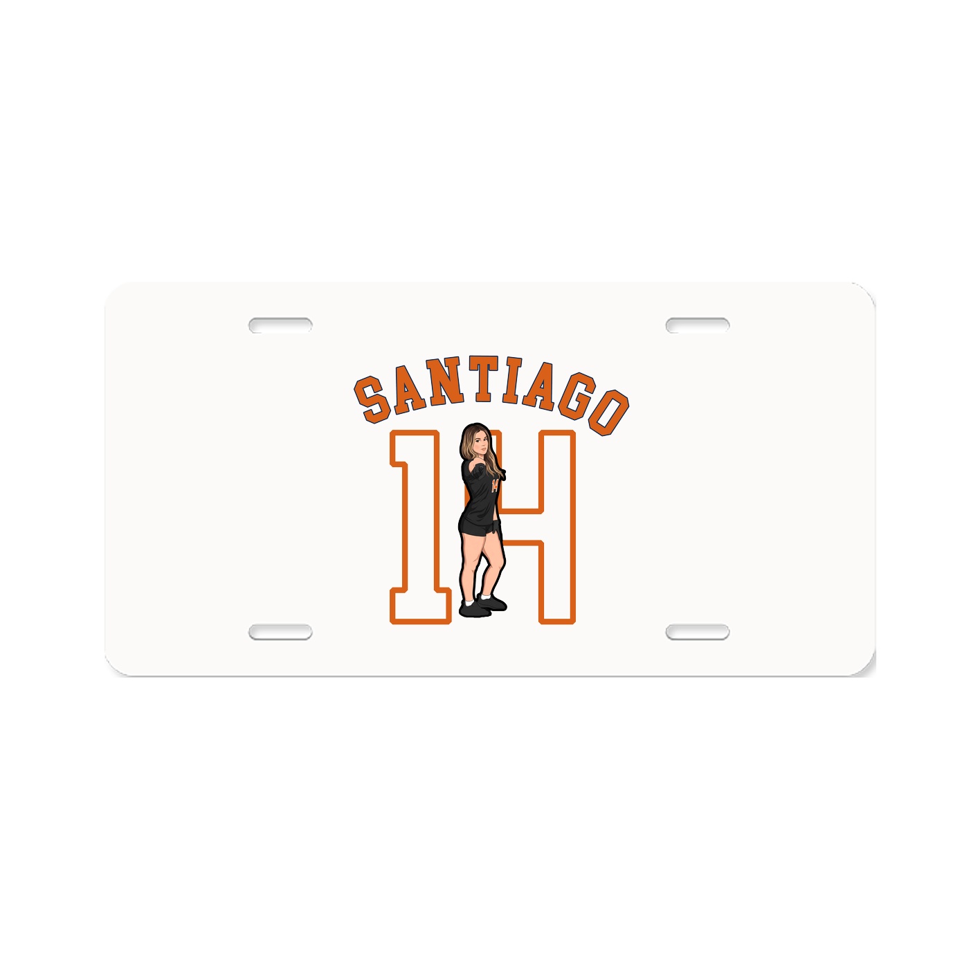 License Plate — Shirsey Arch in Classic