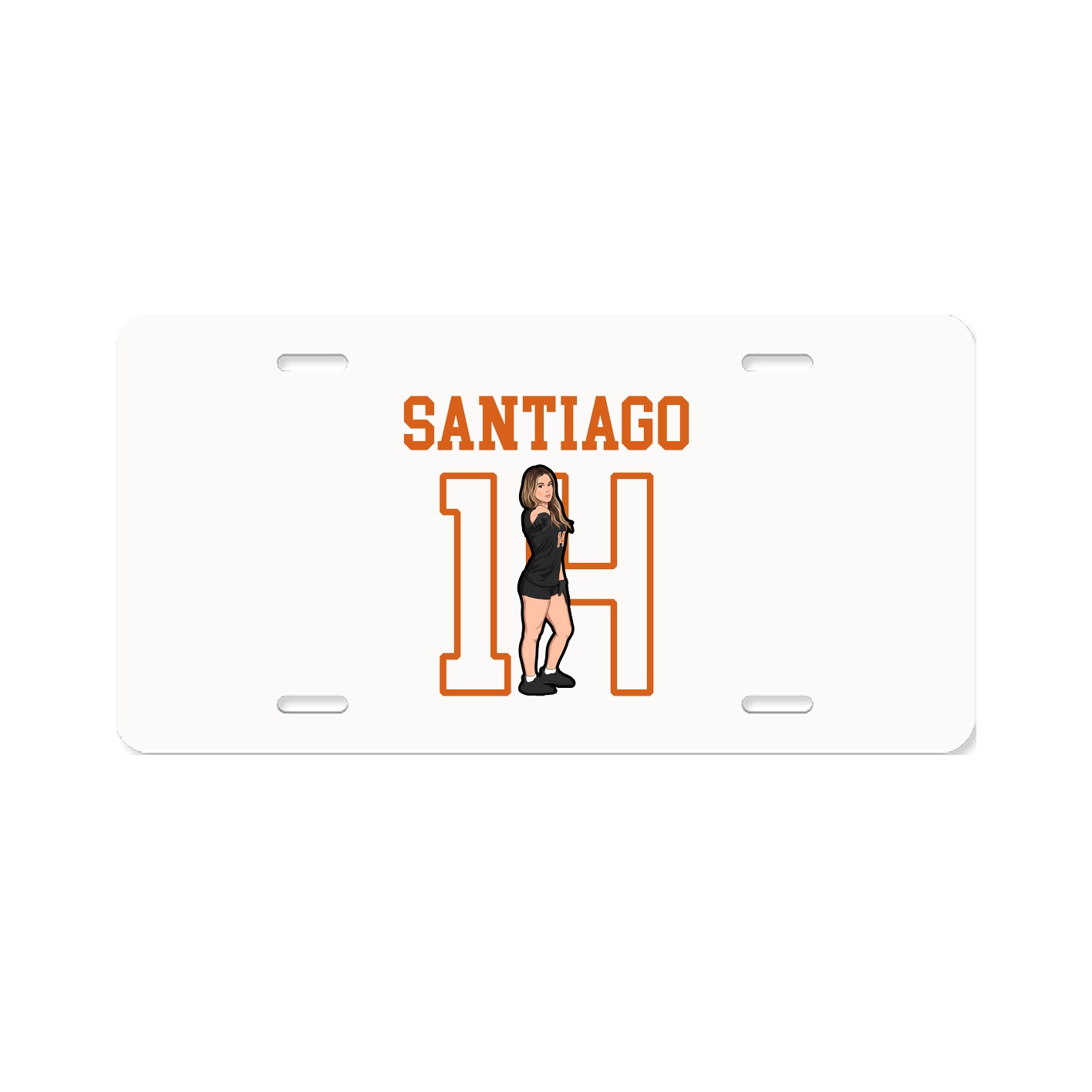 License Plate — Shirsey in Classic