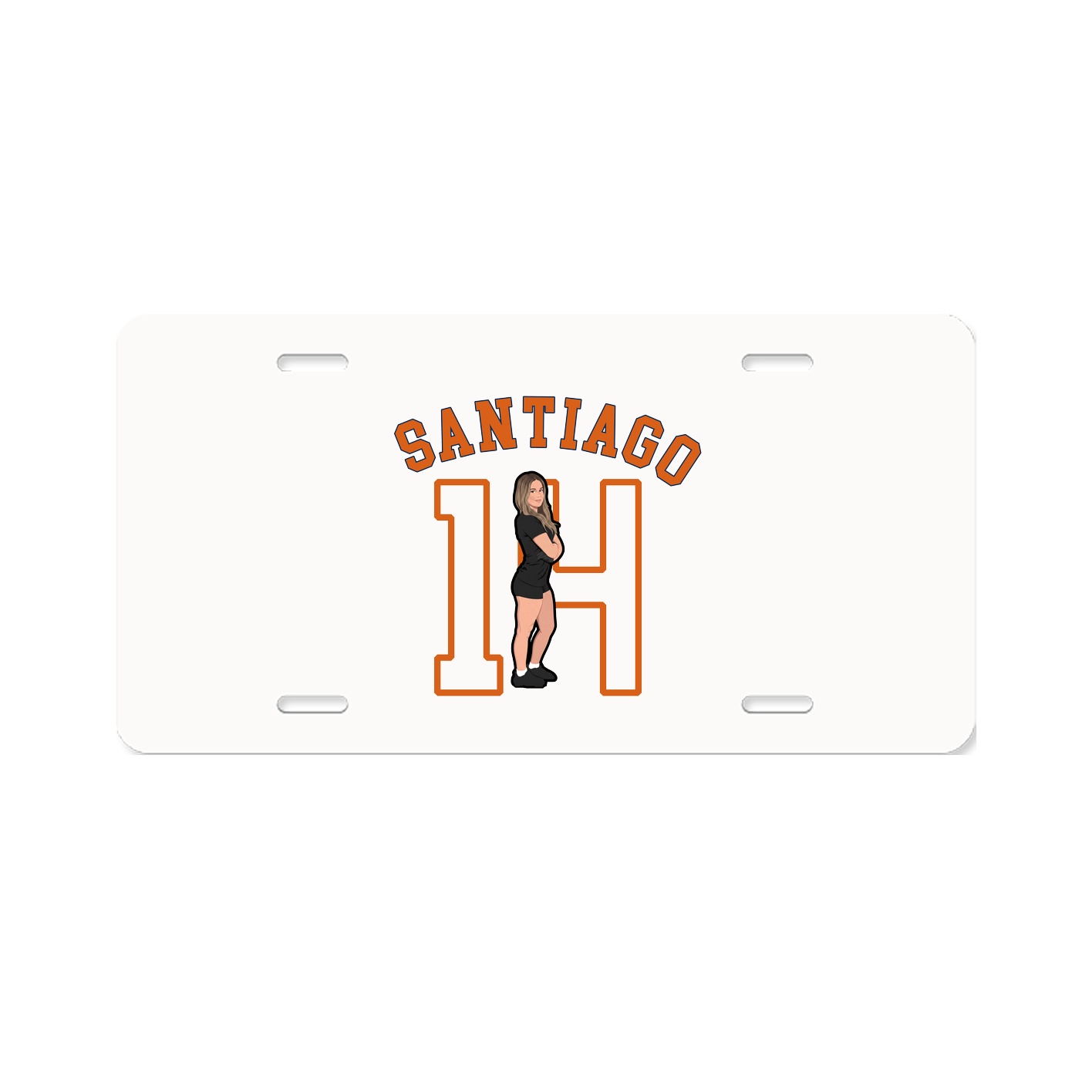 License Plate — Shirsey Arch in Classic