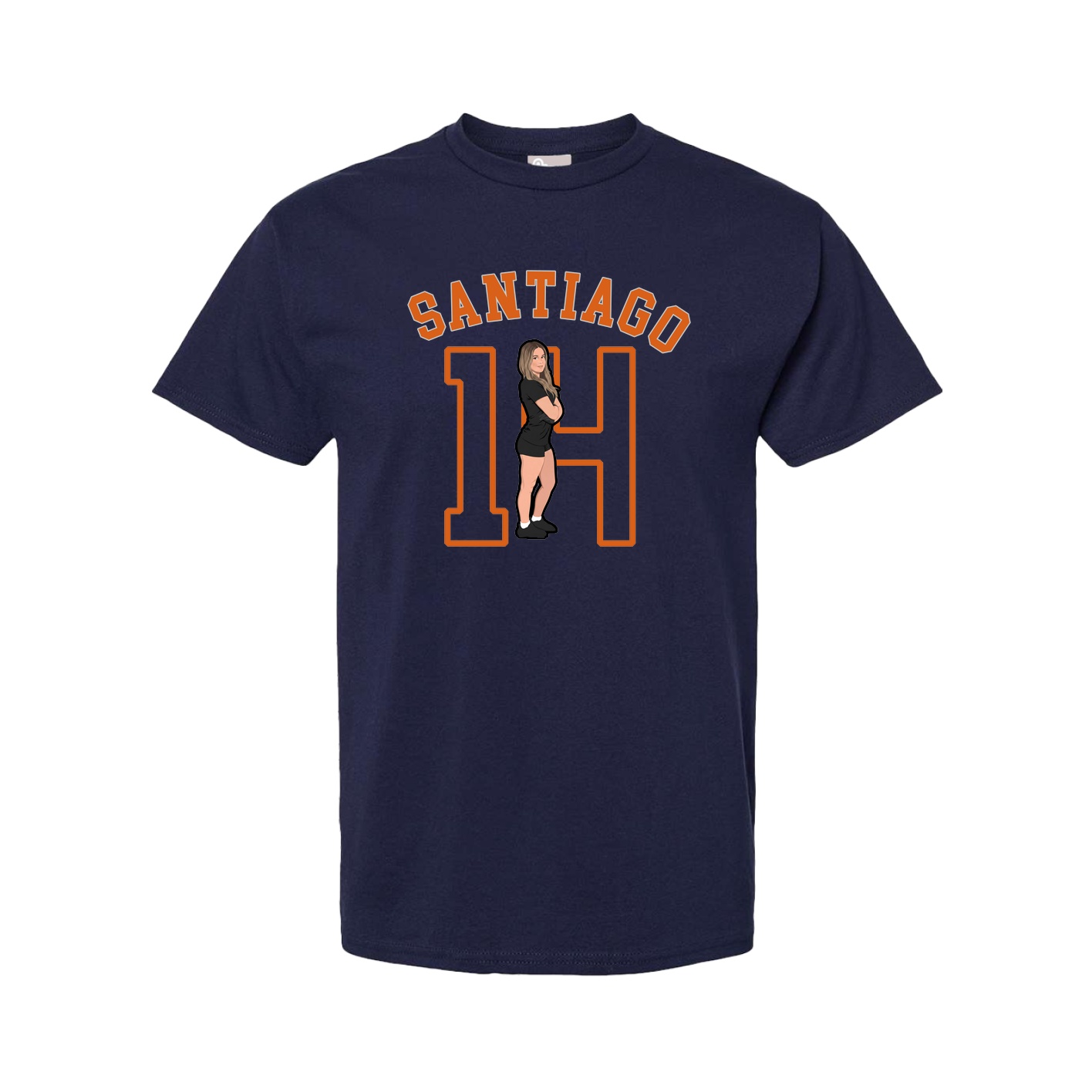 Tee — Shirsey Arch in Navy