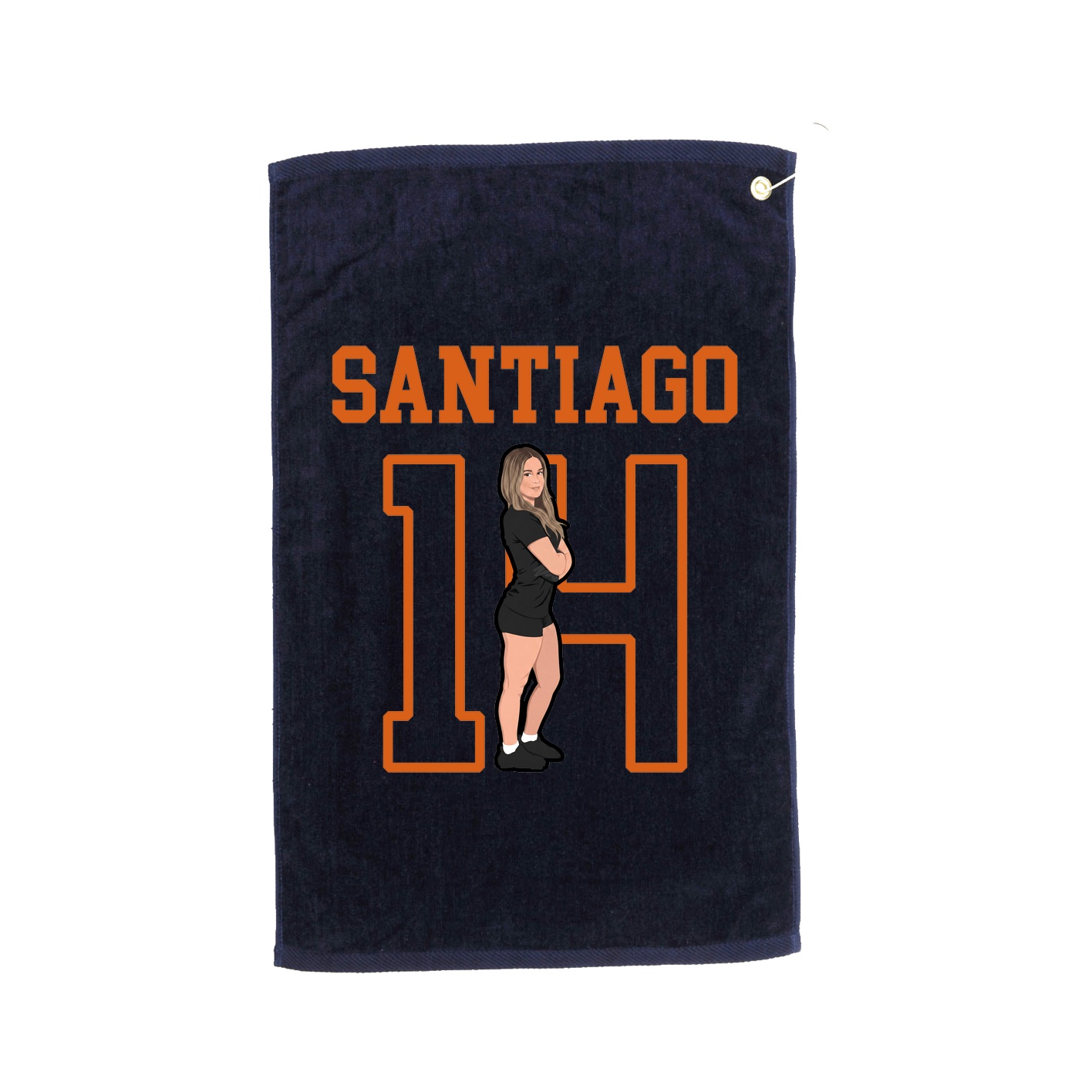 Golf Towel — Shirsey in Navy
