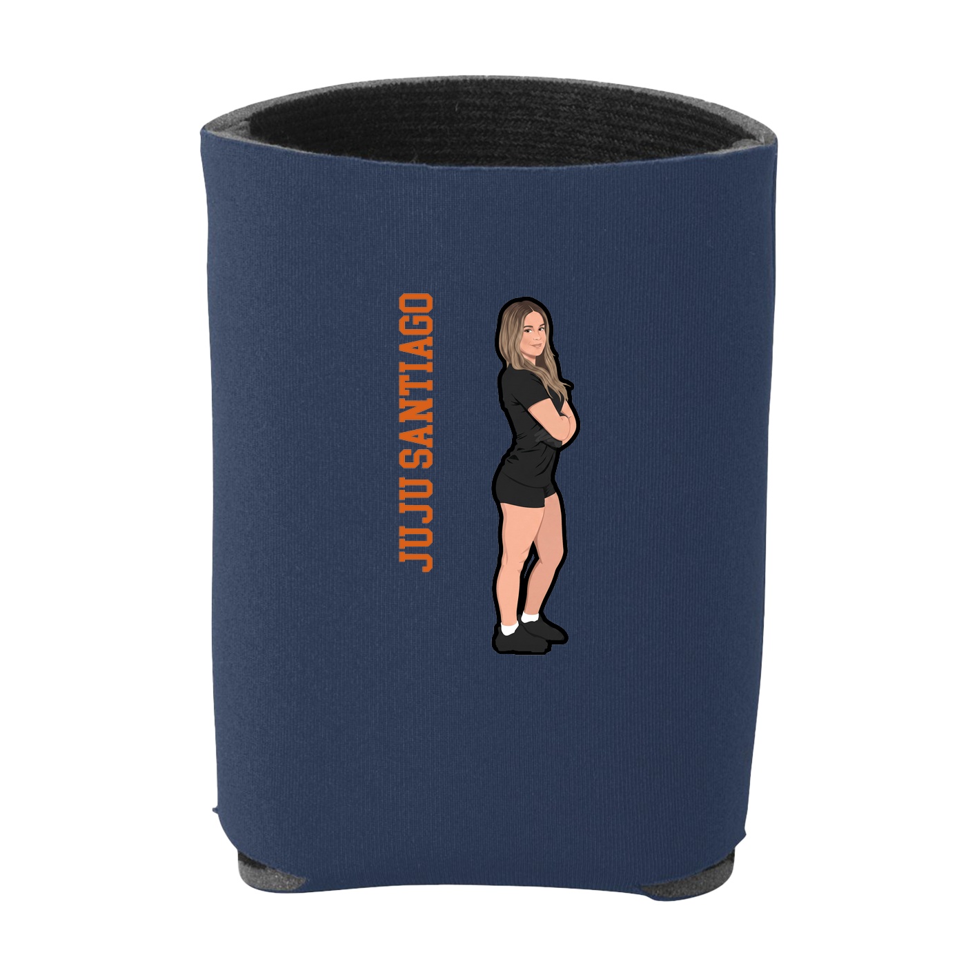 Can Holder — Name Vertical in Navy