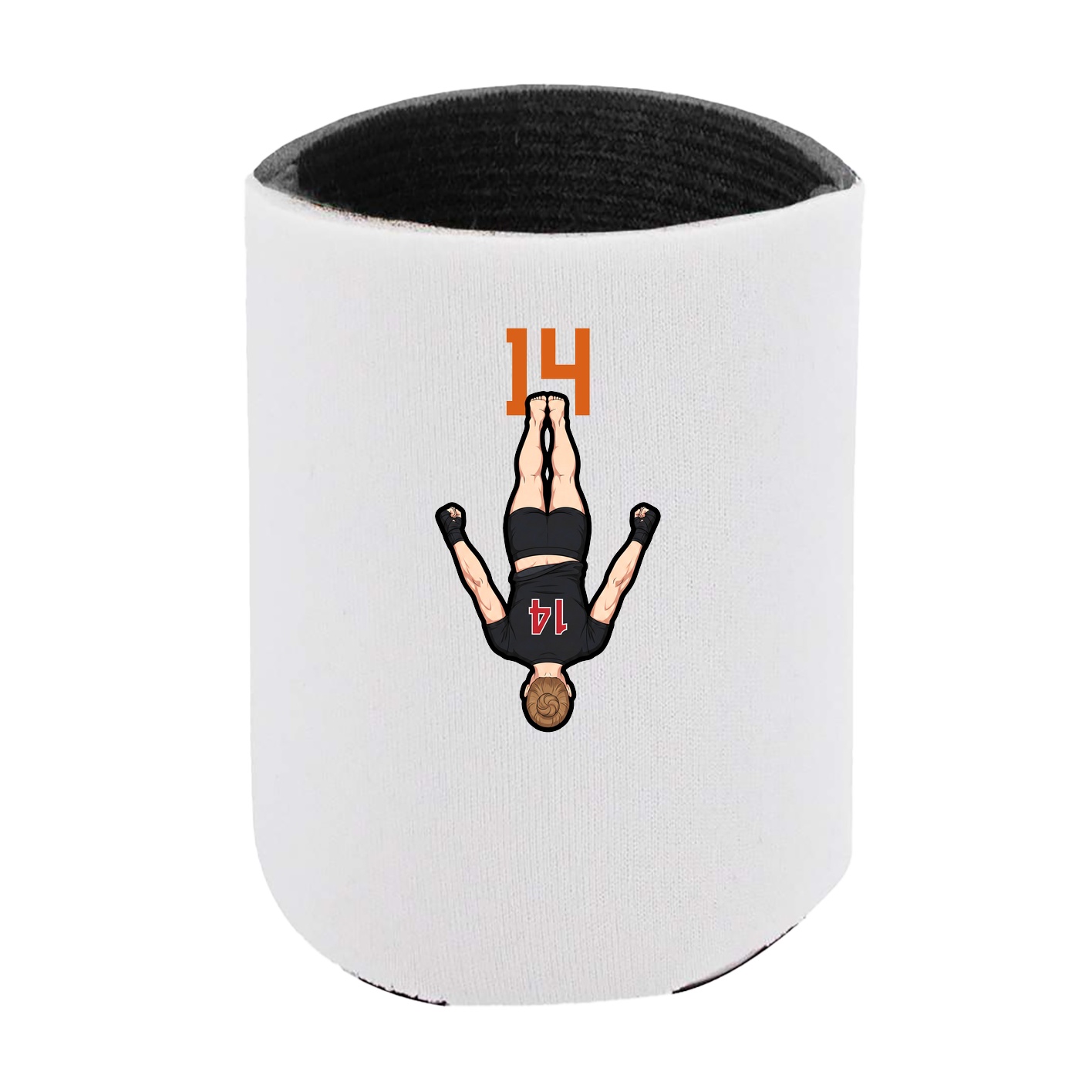 Can Holder — Number Top in White
