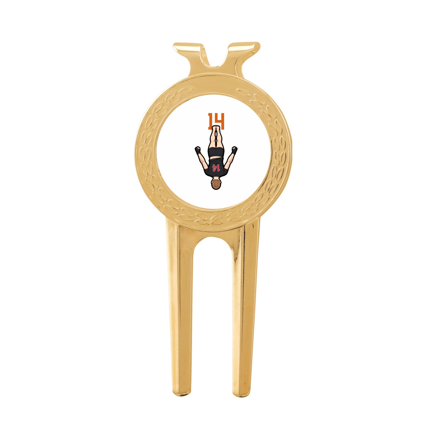 Divot Tool with Ball Marker — Number Top in Classic
