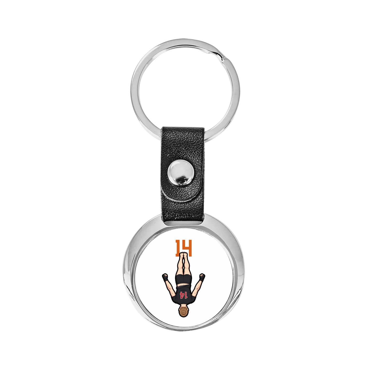 Key Chain — Number Top in Classic