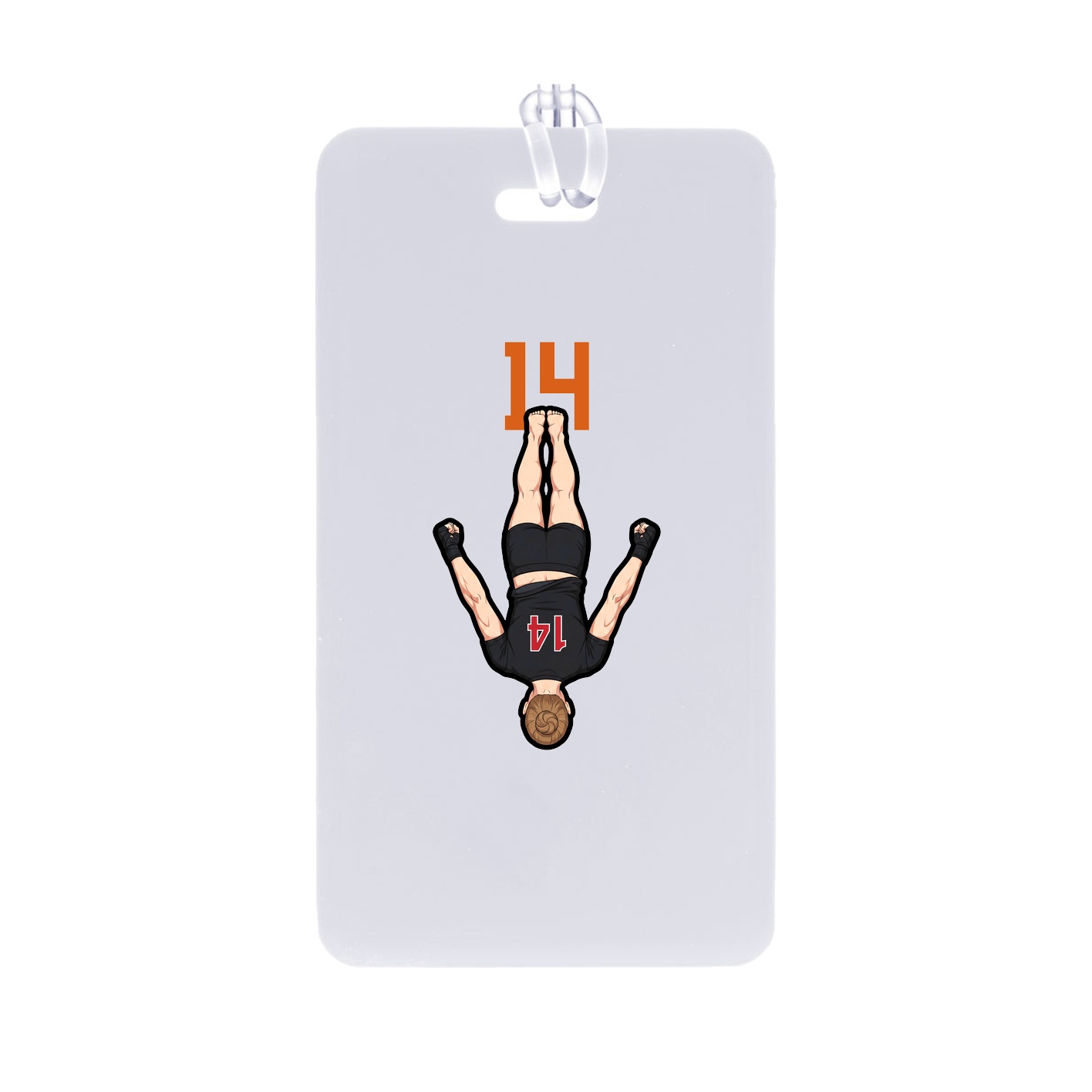 Bag Tag — Number Top in Classic