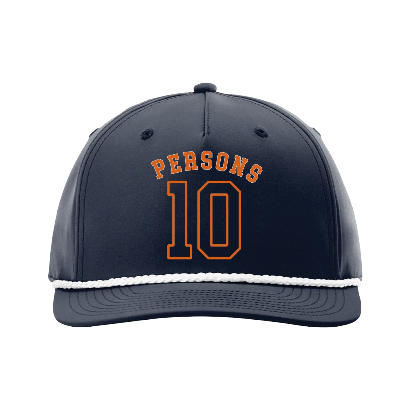 Five-Panel Classic Rope Cap — Shirsey Arch in Navy
