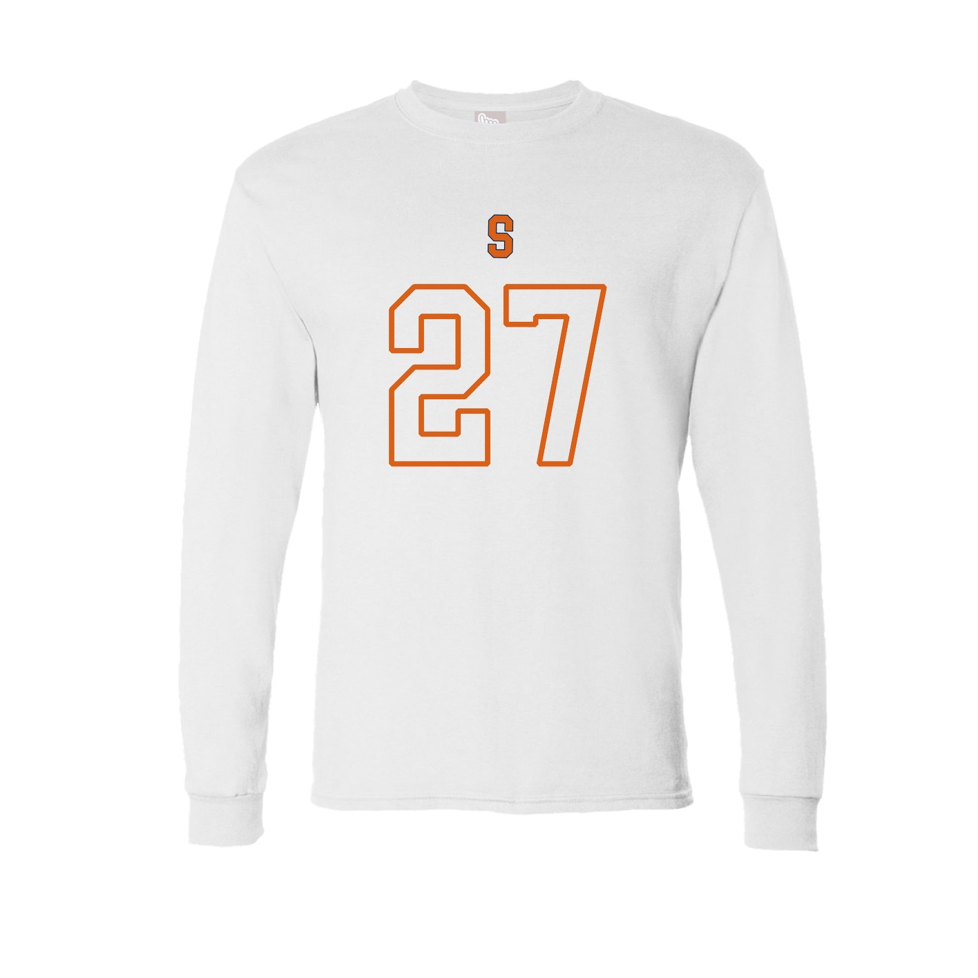 Long Sleeve Tee — Shirsey Arch in White