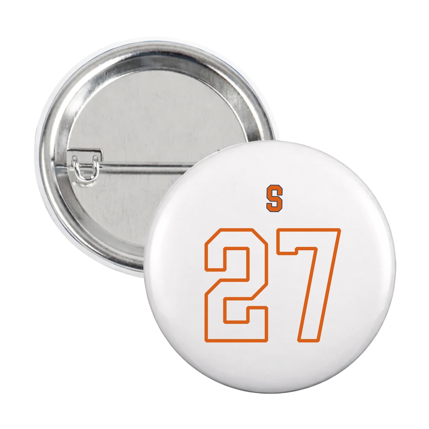 Game Day Button — Shirsey Arch in White