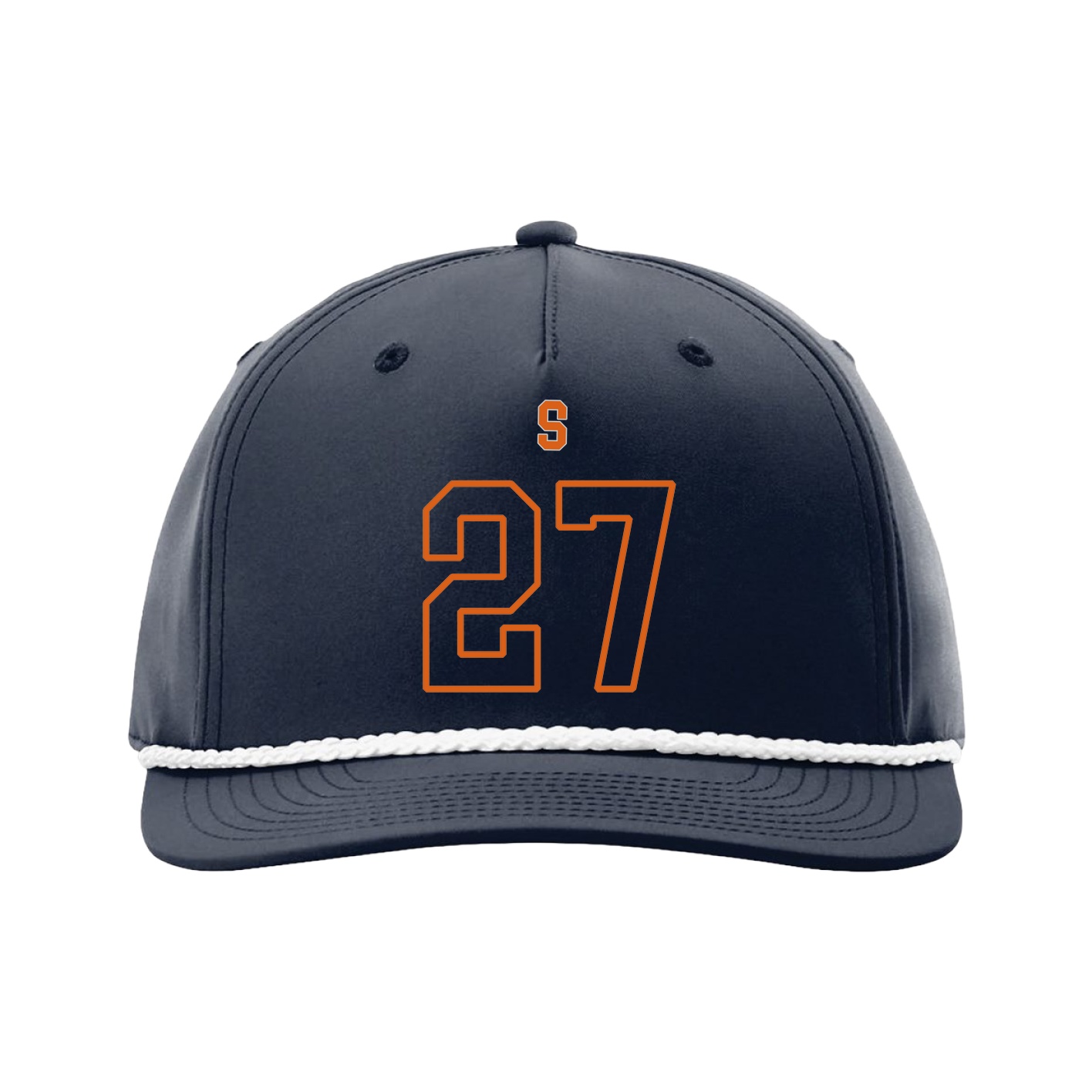 Five-Panel Classic Rope Cap — Shirsey Arch in Navy