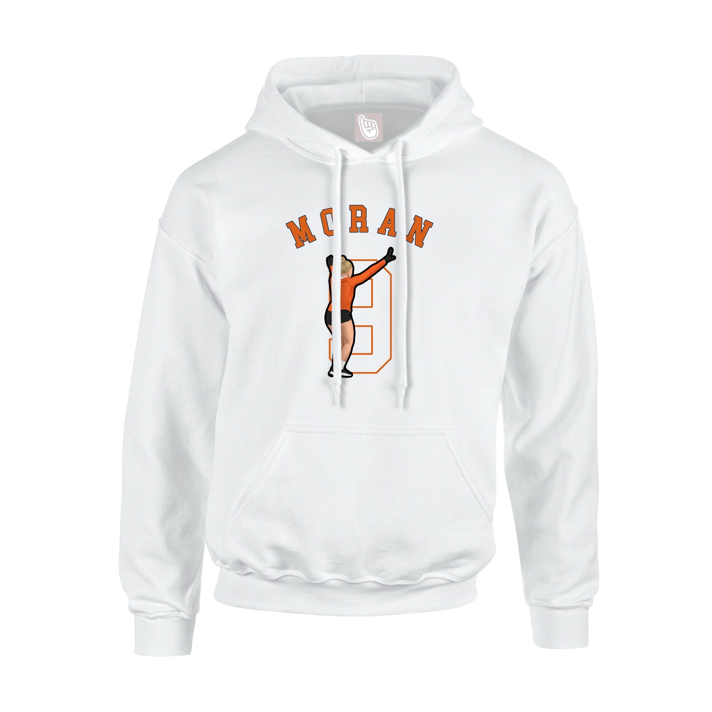Hoodie — Shirsey Arch in White