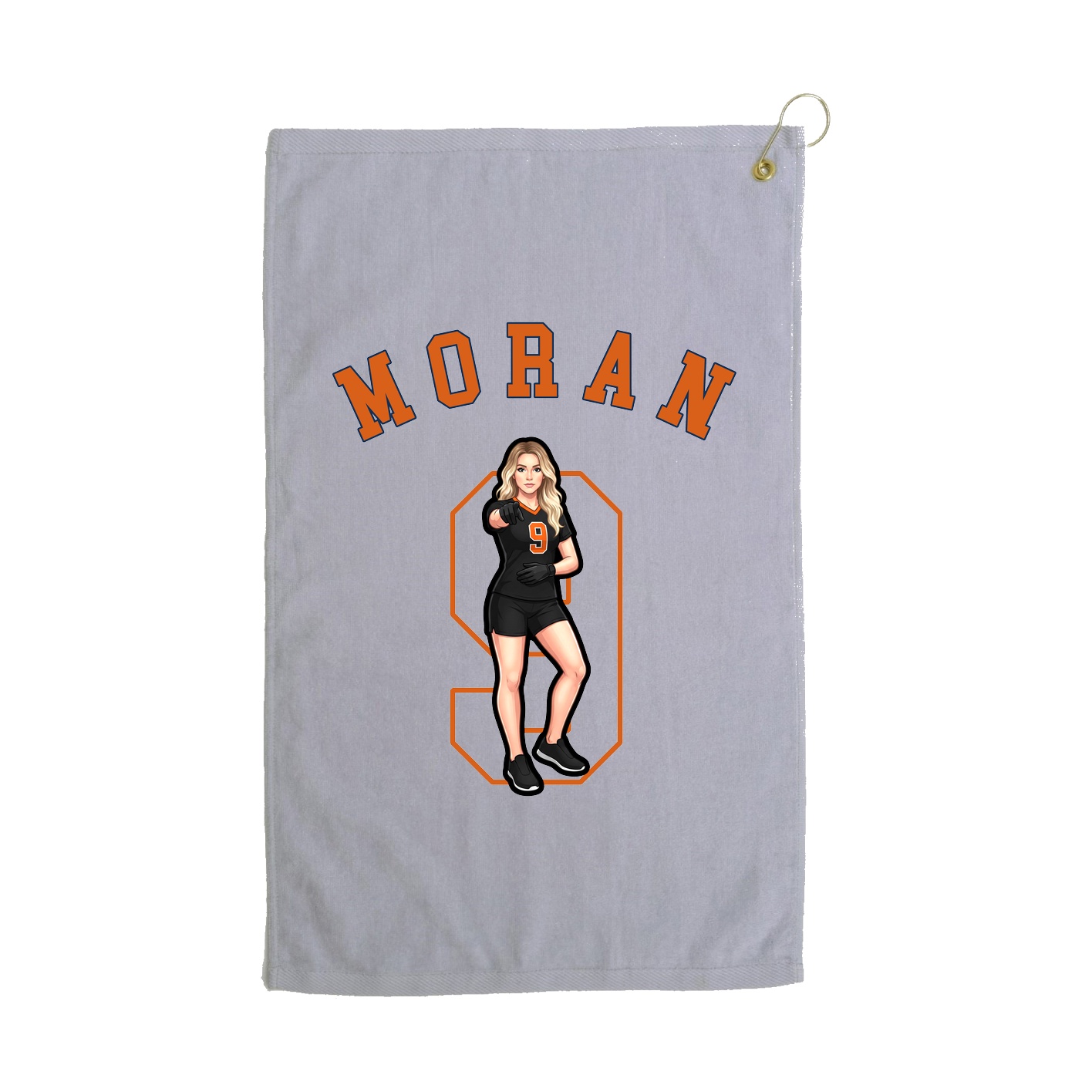 Golf Towel — Shirsey Arch in Grey