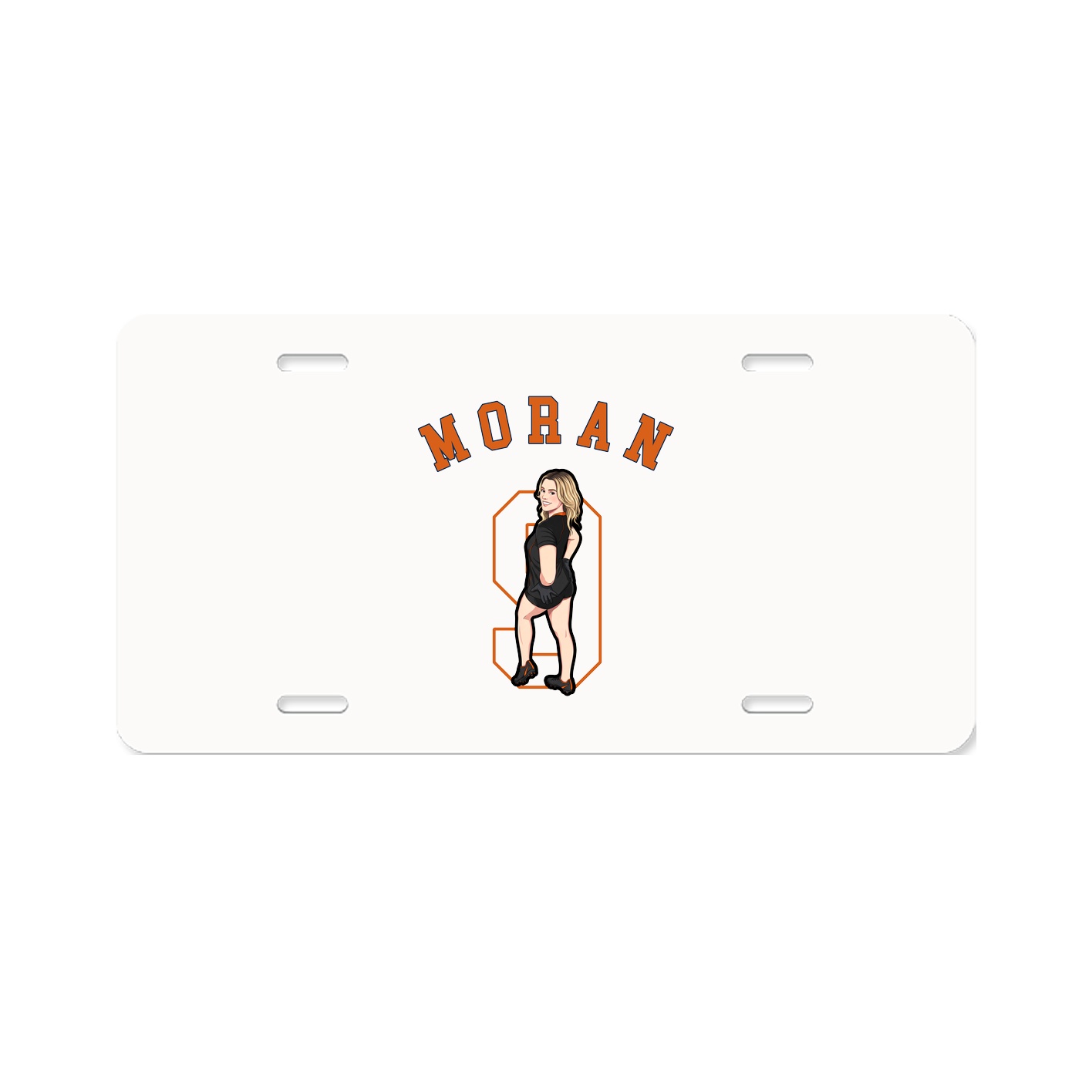 License Plate — Shirsey Arch in Classic