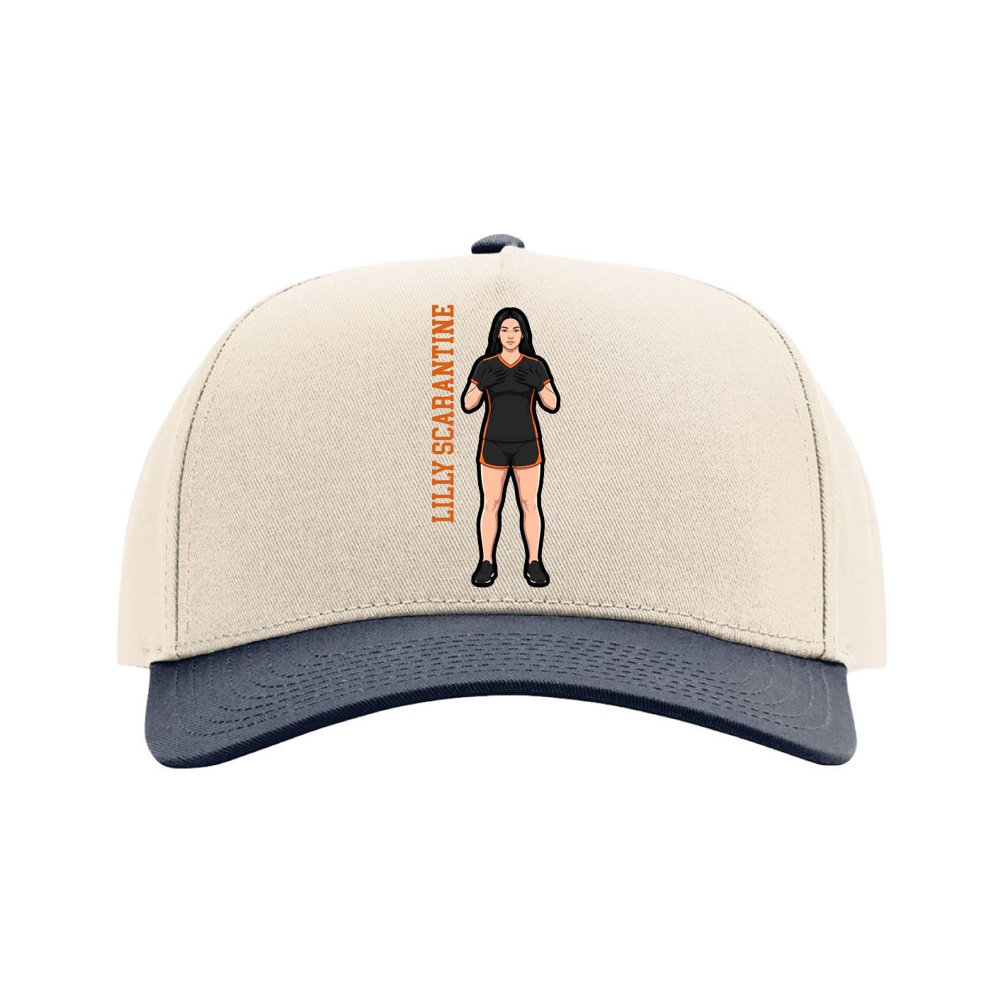 Full Fabric Five-Panel Champ Cap