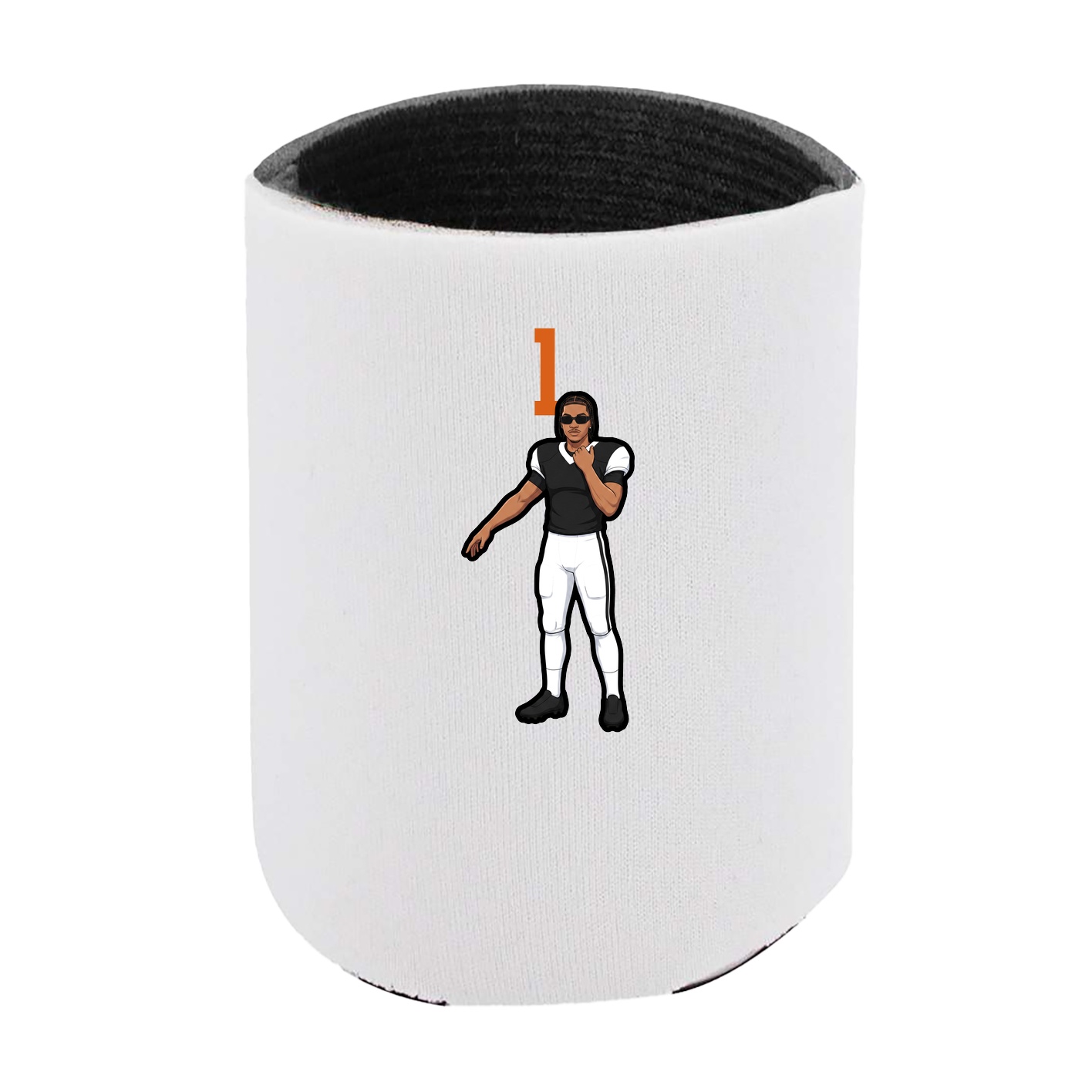 Can Holder — Number Top in White