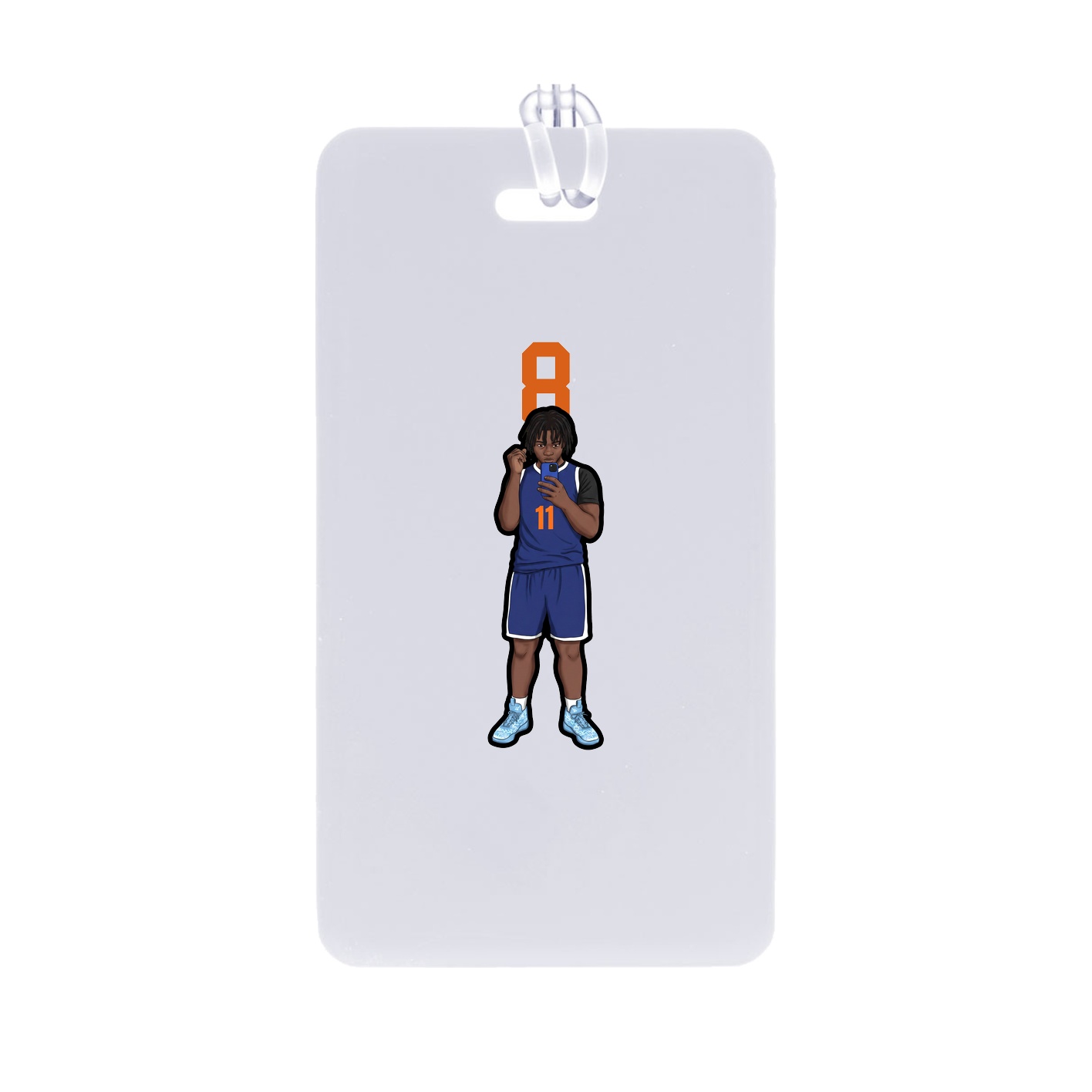 Bag Tag — Number Top in Classic