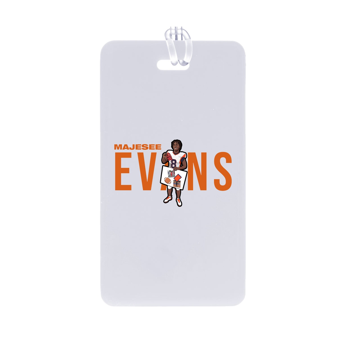 Bag Tag — Player Name in Classic