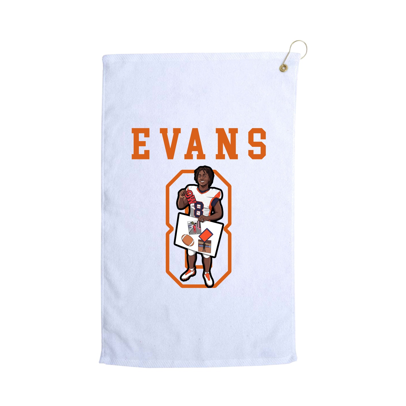 Golf Towel — Shirsey in White