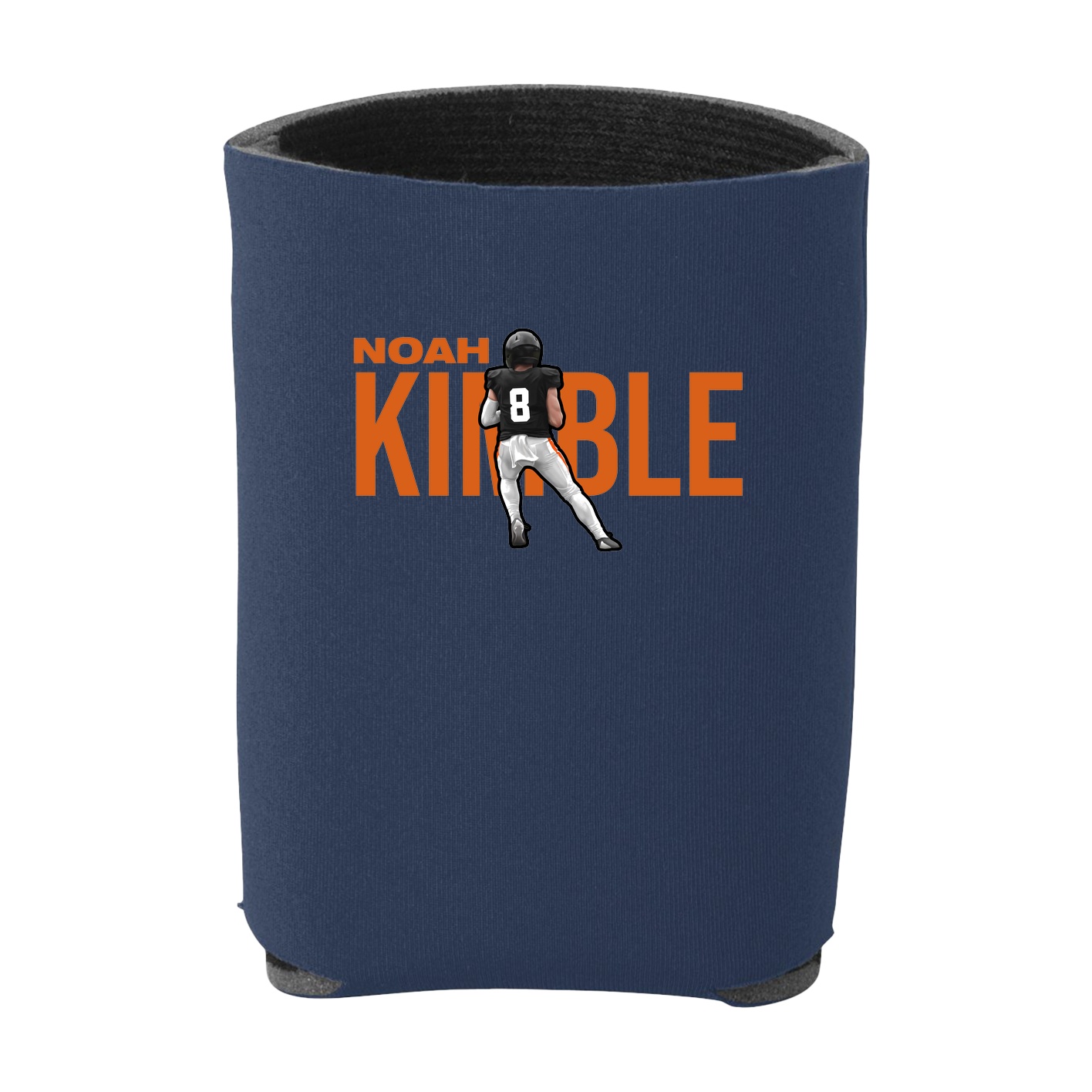 Can Holder — Player Name in Navy