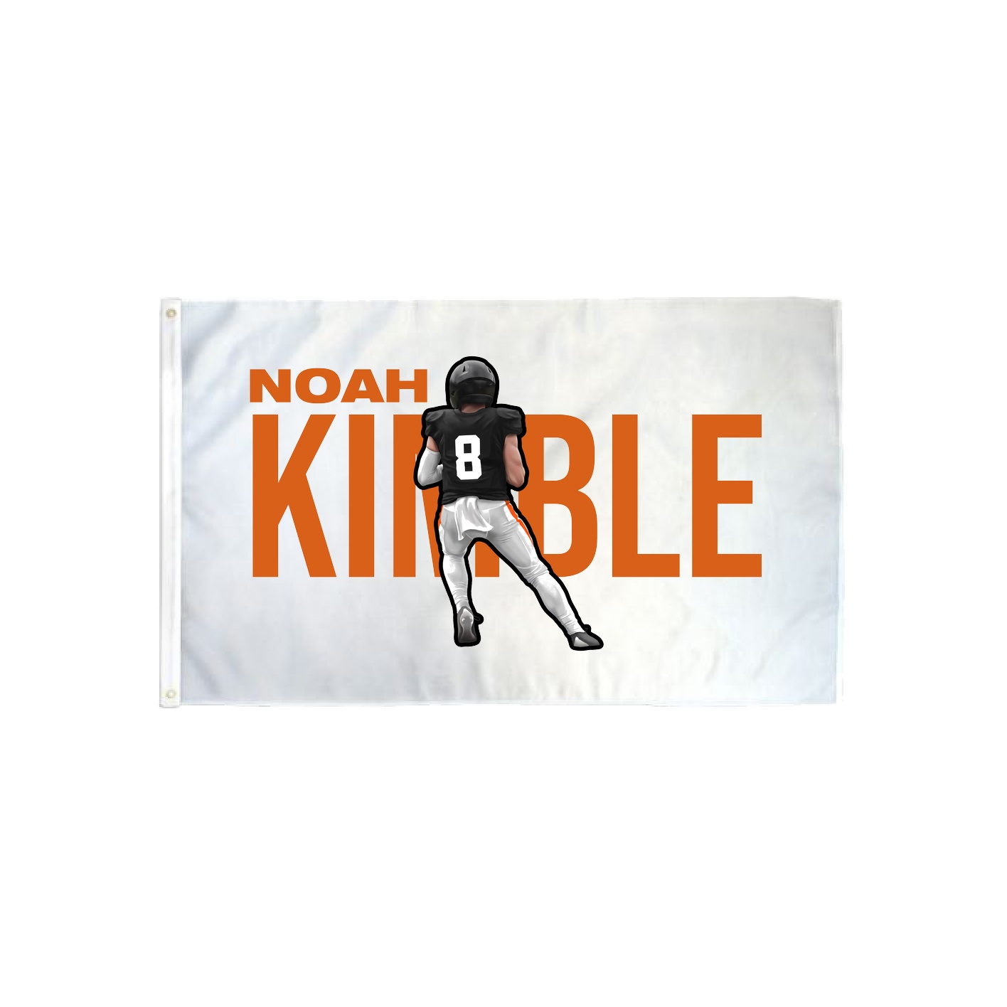 3x5 Flag — Player Name in Classic