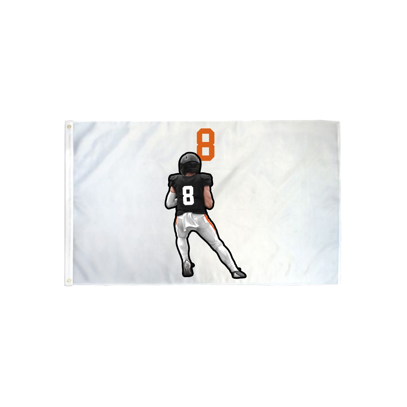 3x5 Flag — Number Top in Classic