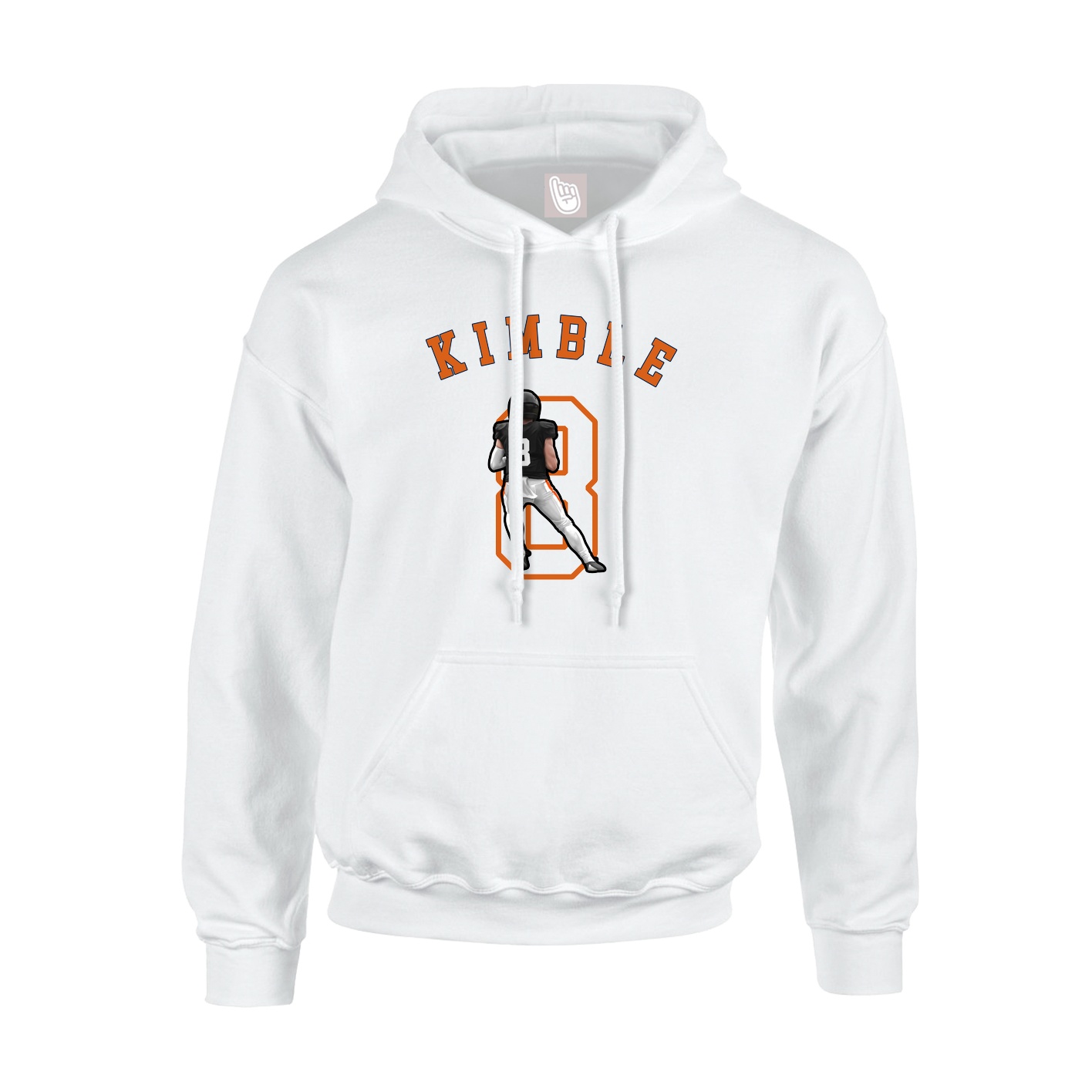 Hoodie — Shirsey Arch in White