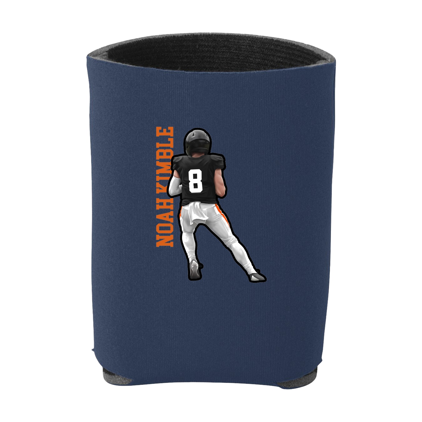 Can Holder — Name Vertical in Navy