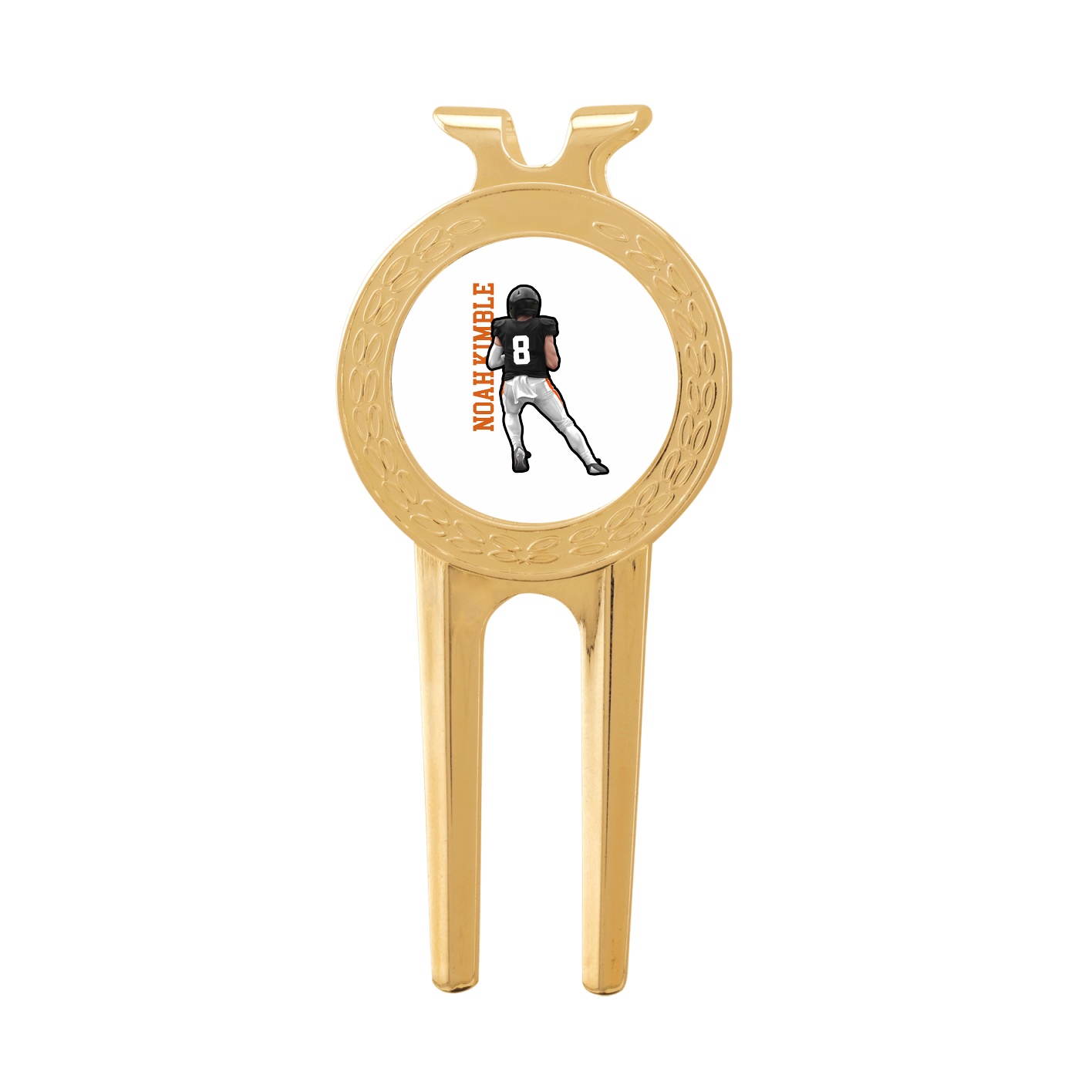Divot Tool with Ball Marker — Name Vertical in Classic