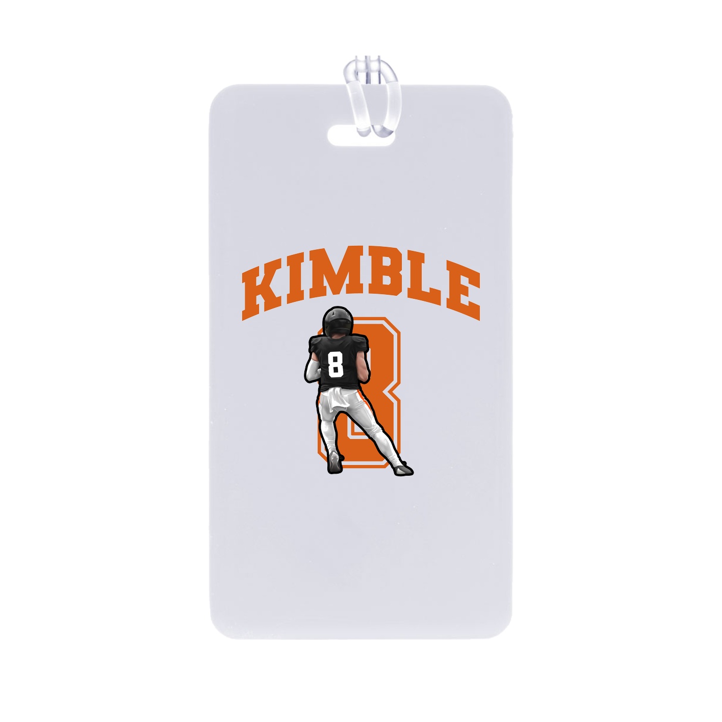 Bag Tag — Number in Classic
