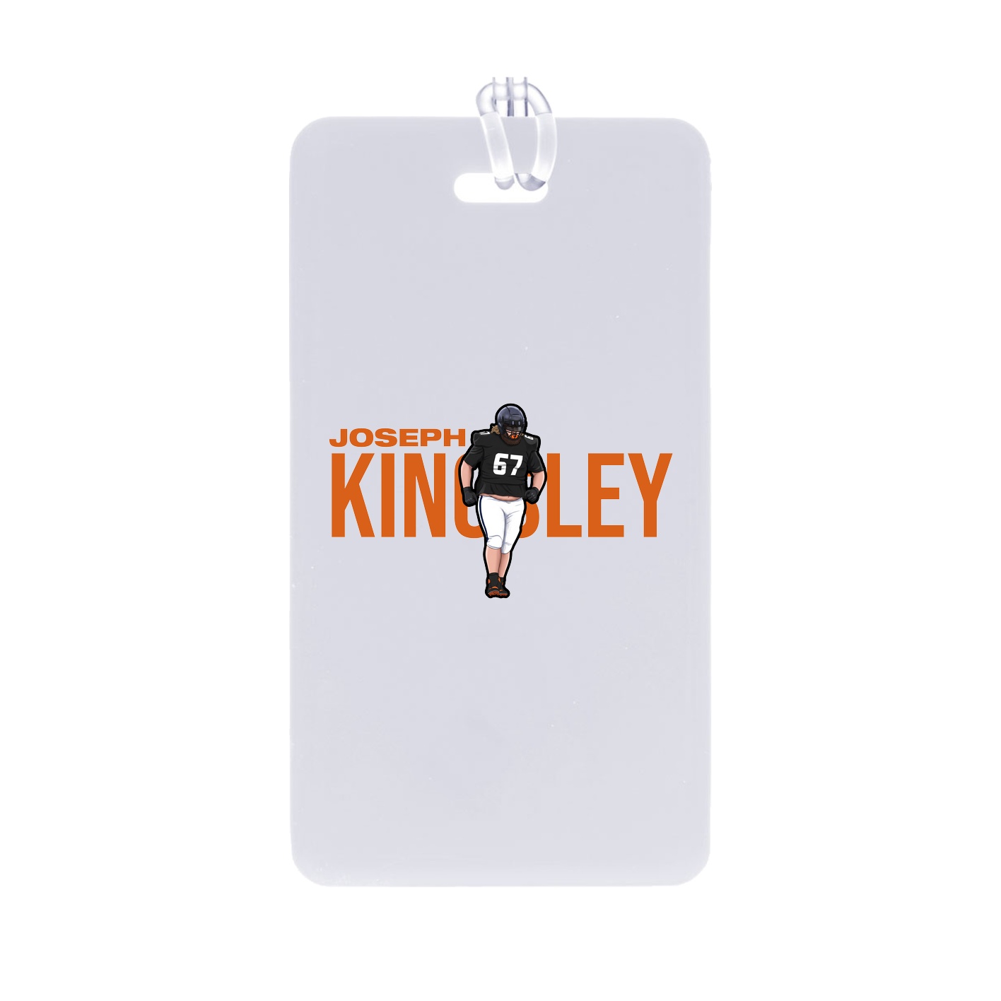 Bag Tag — Player Name in Classic