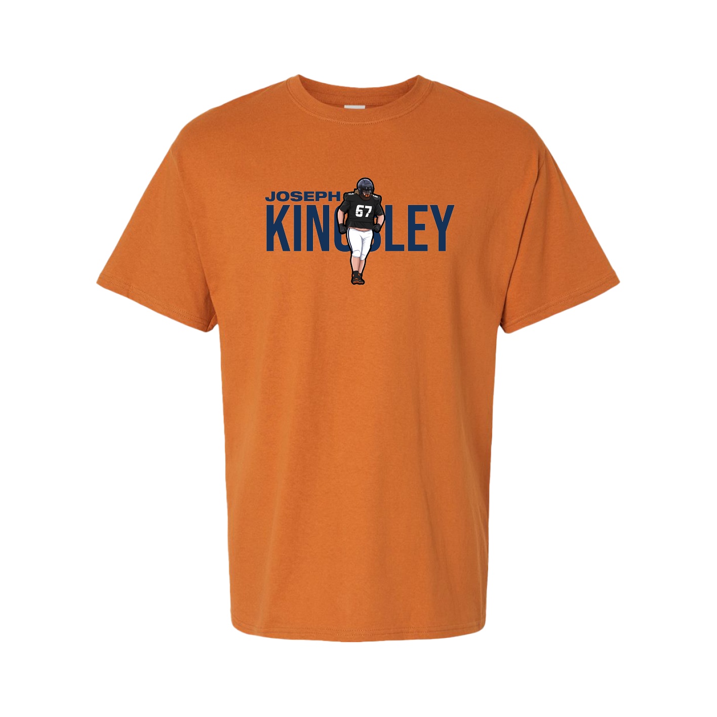 Tee — Player Name in Orange