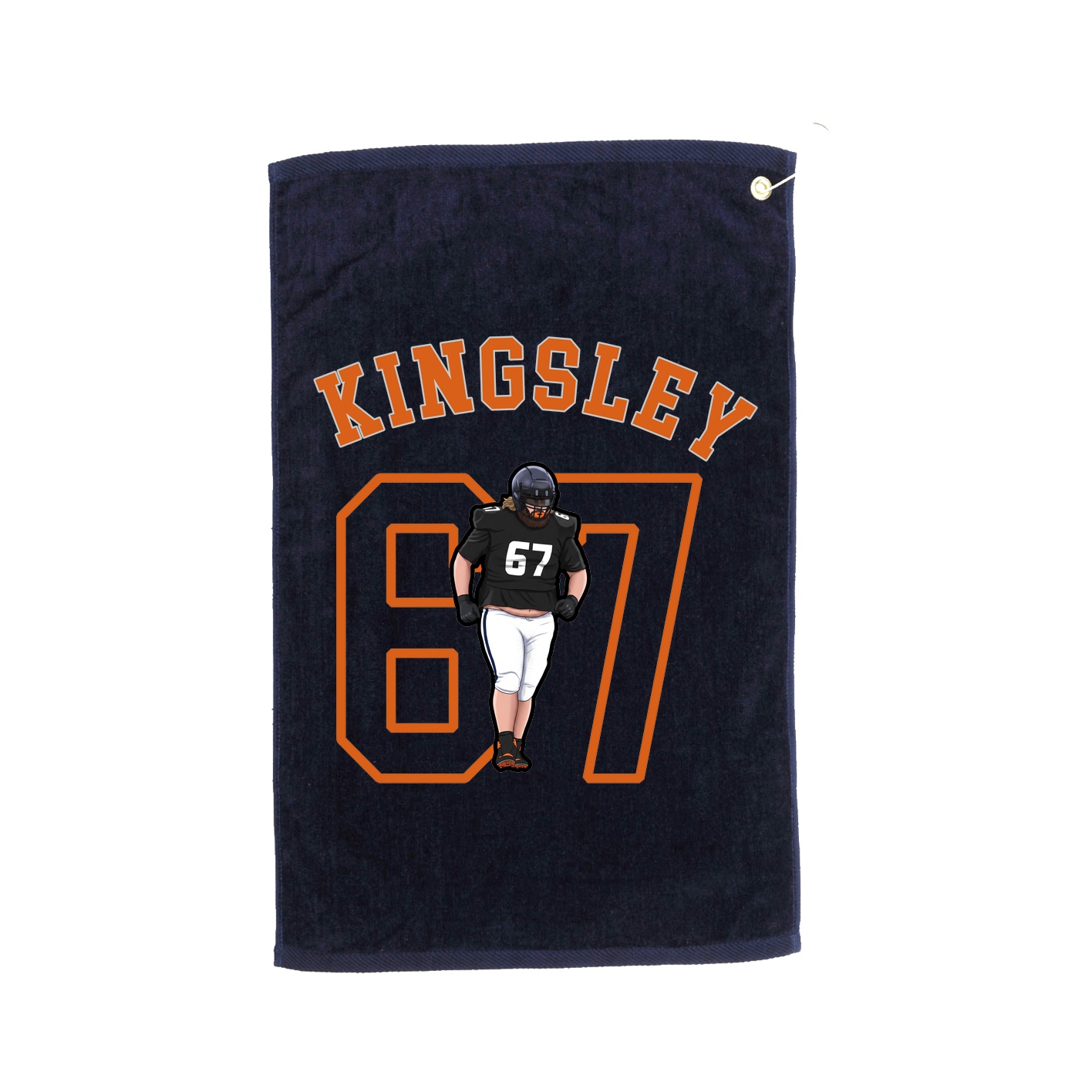 Golf Towel — Shirsey Arch in Navy