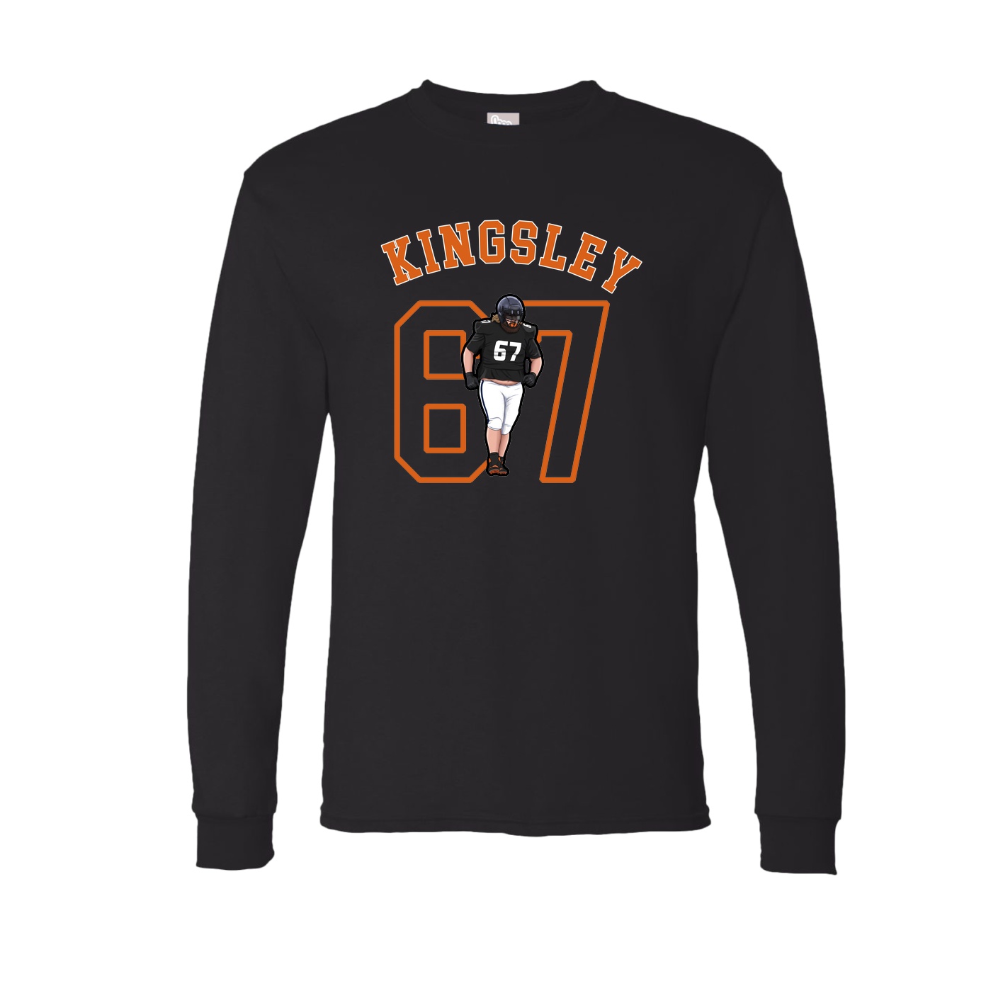 Long Sleeve Tee — Shirsey Arch in Black