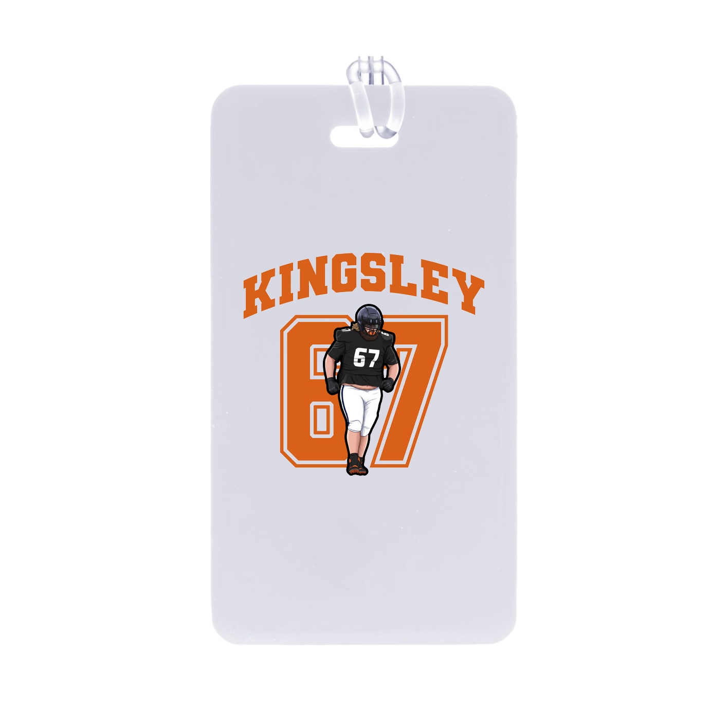 Bag Tag — Number in Classic