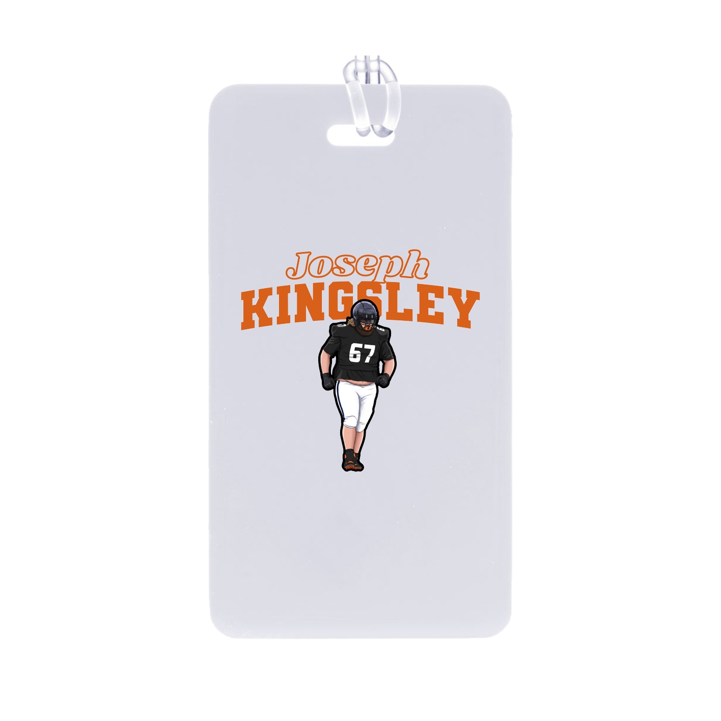 Bag Tag — Name Arch in Classic