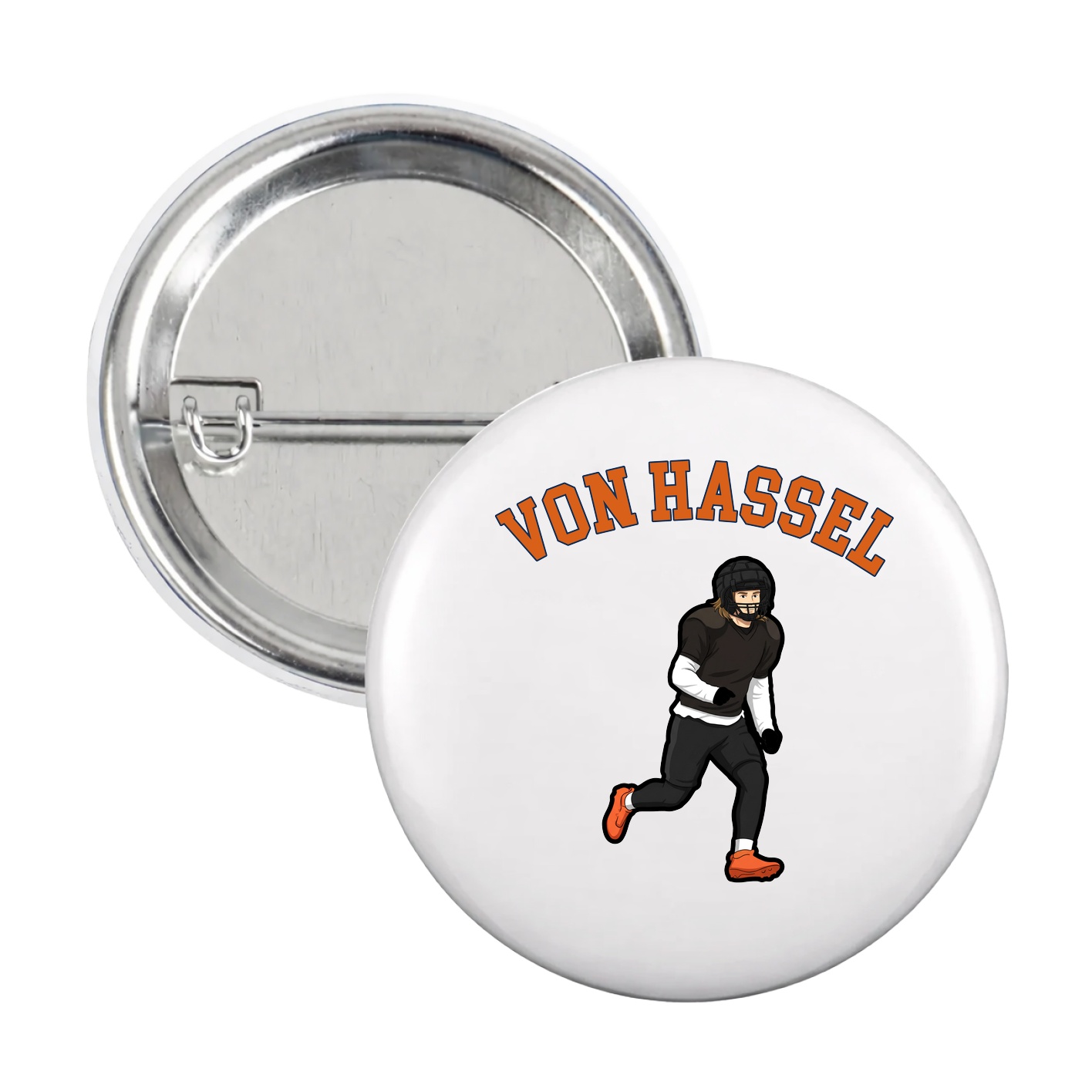 Game Day Button — Shirsey Arch in White