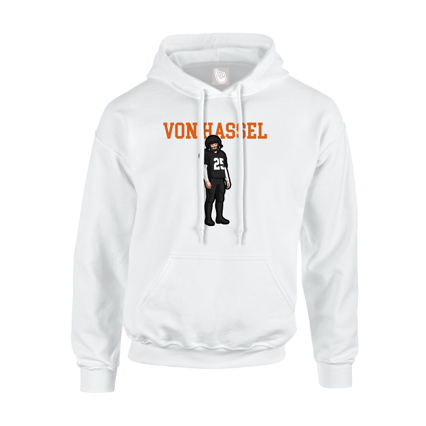 Hoodie — Shirsey in White