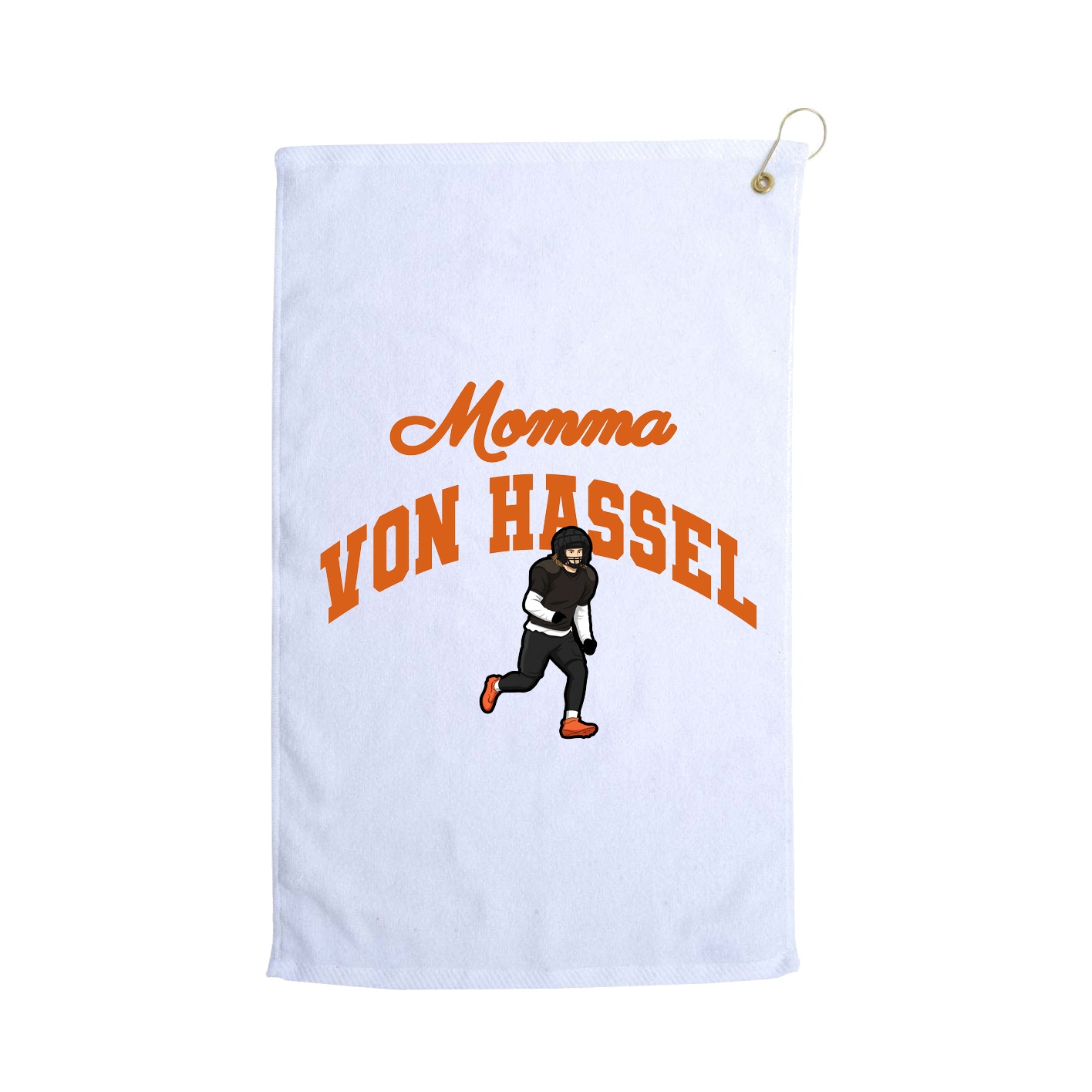 Golf Towel — Mothers Day Arch in White