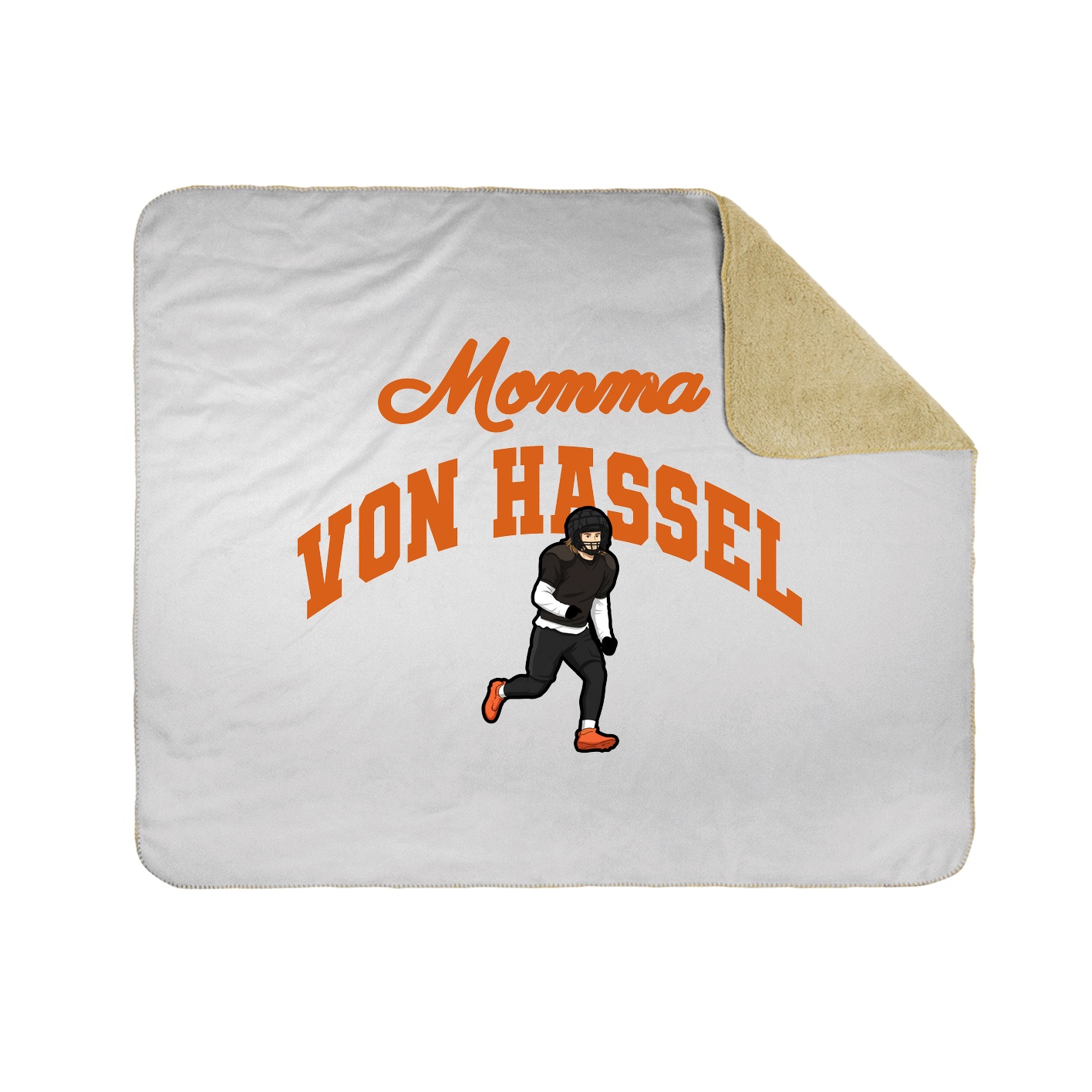 Throw Blanket — Mothers Day Arch in White