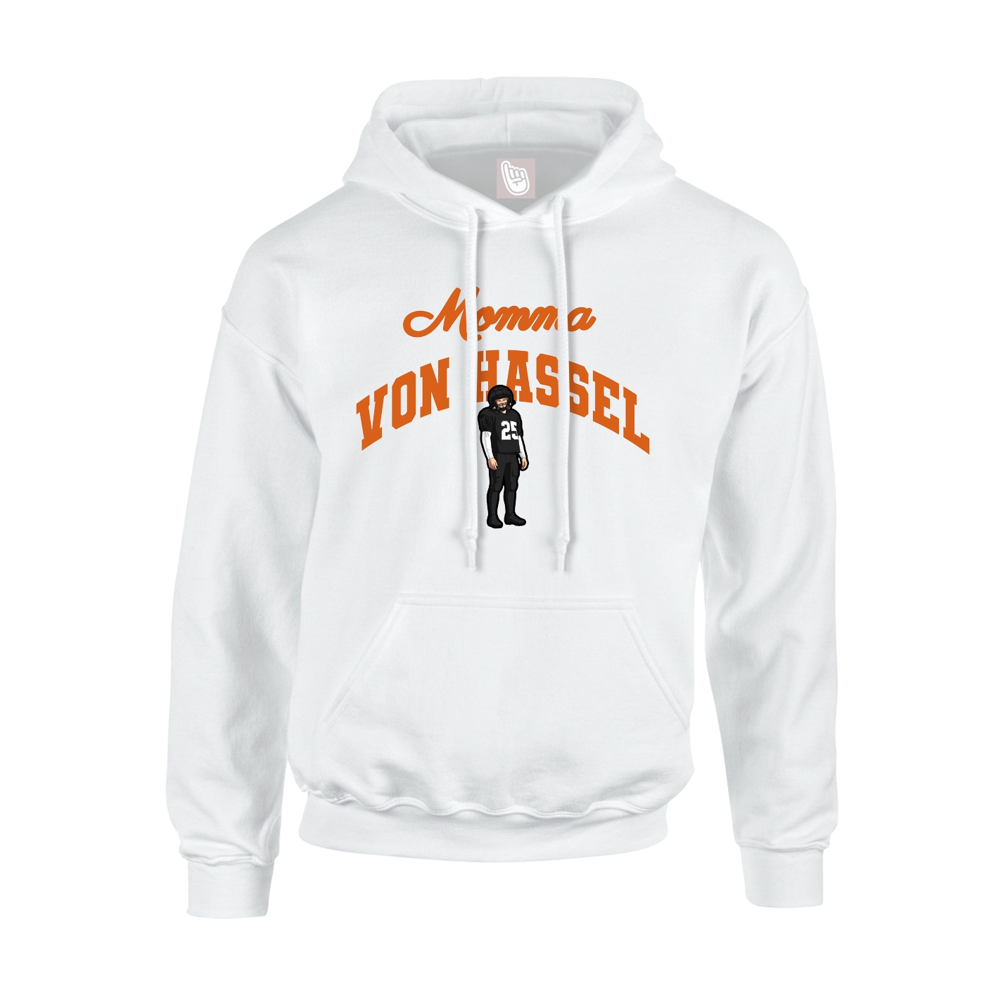Youth Hoodie — Mothers Day Arch in White