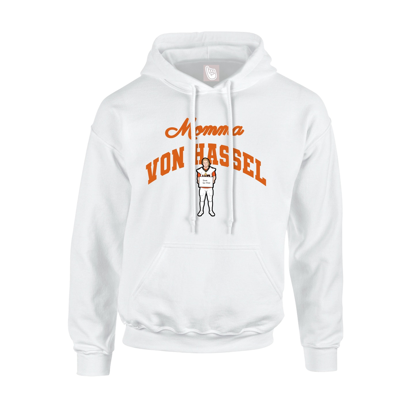 Hoodie — Mothers Day Arch in White