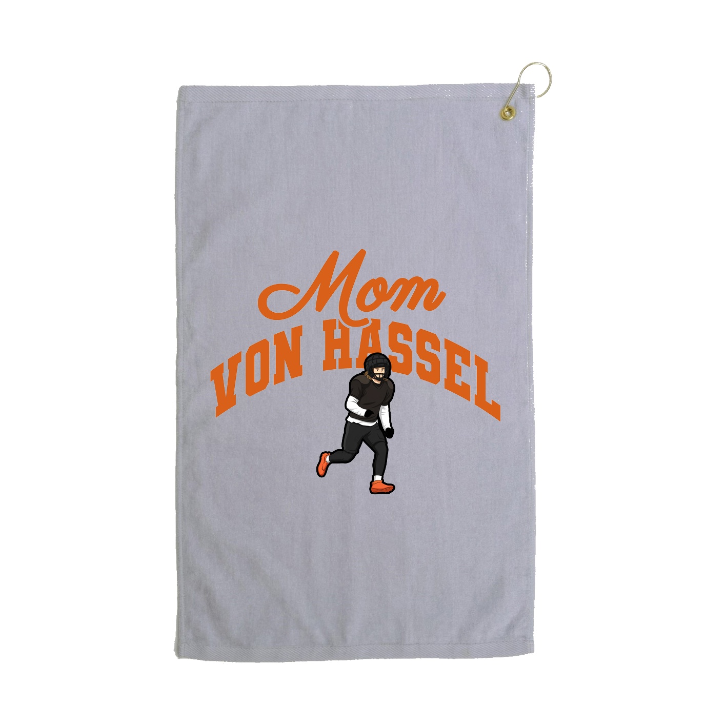 Golf Towel — Mothers Day Arch in Grey