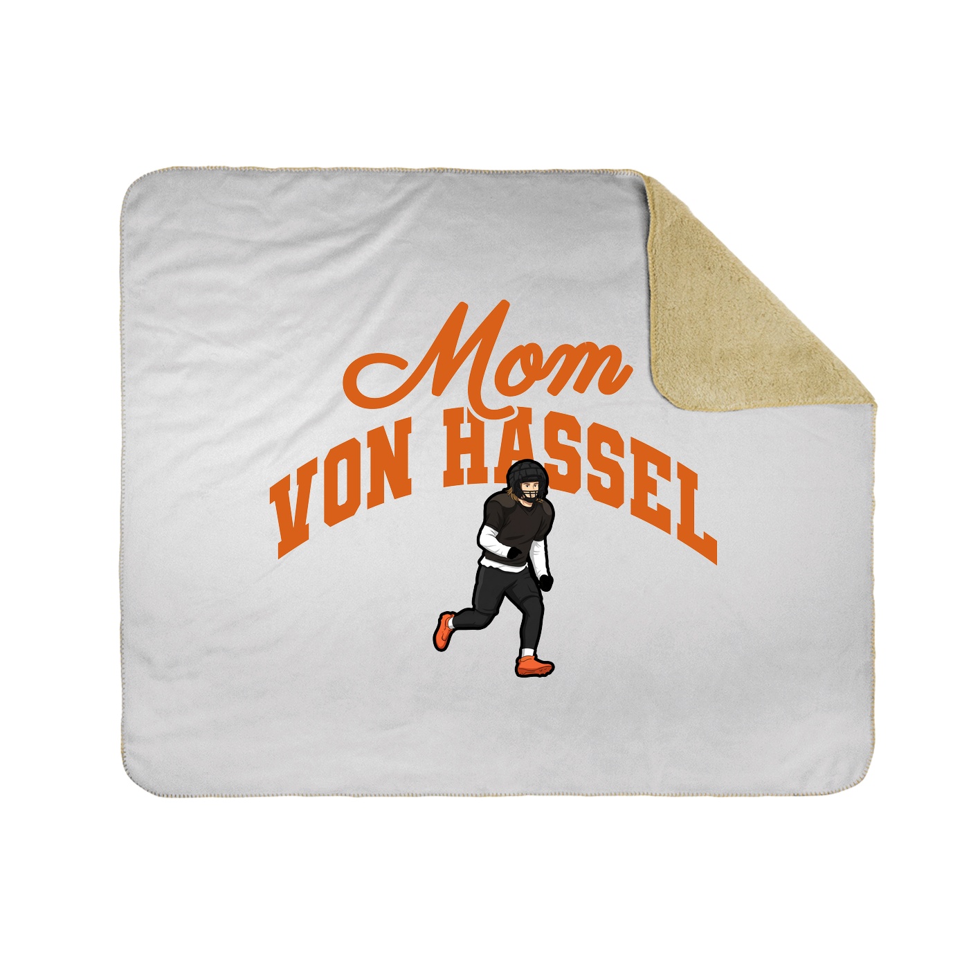 Throw Blanket — Mothers Day Arch in White