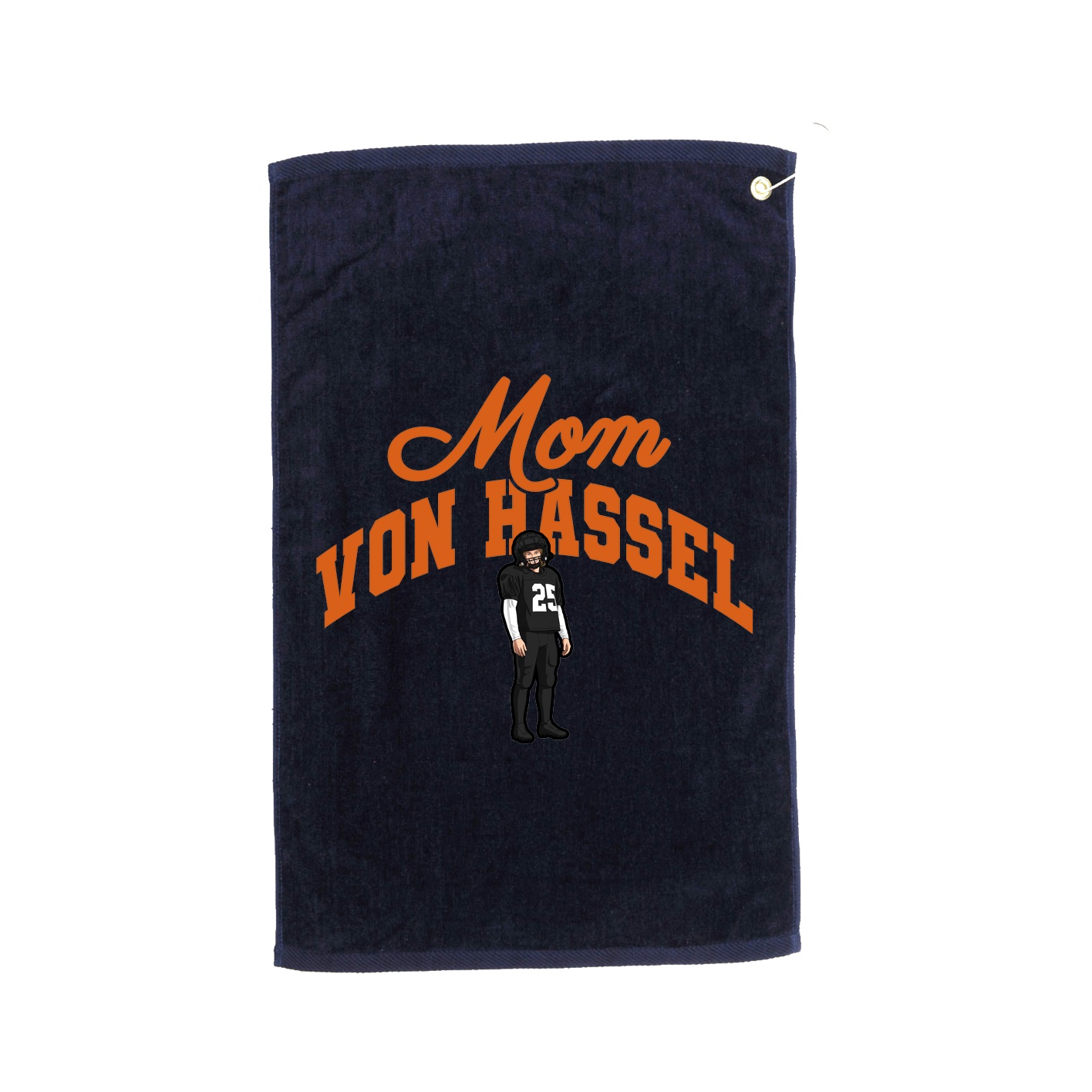 Golf Towel — Mothers Day Arch in Navy