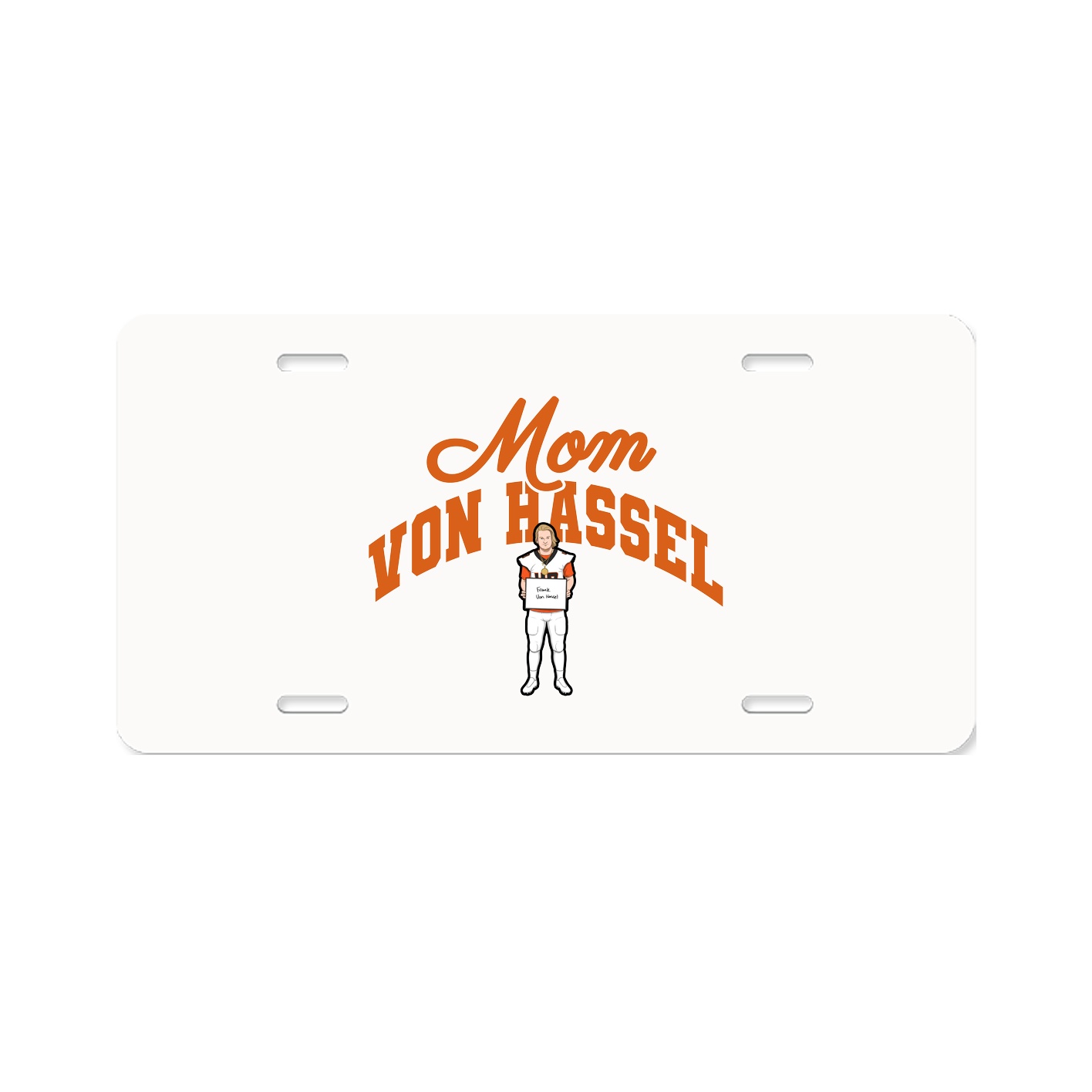 License Plate — Mothers Day Arch in Classic