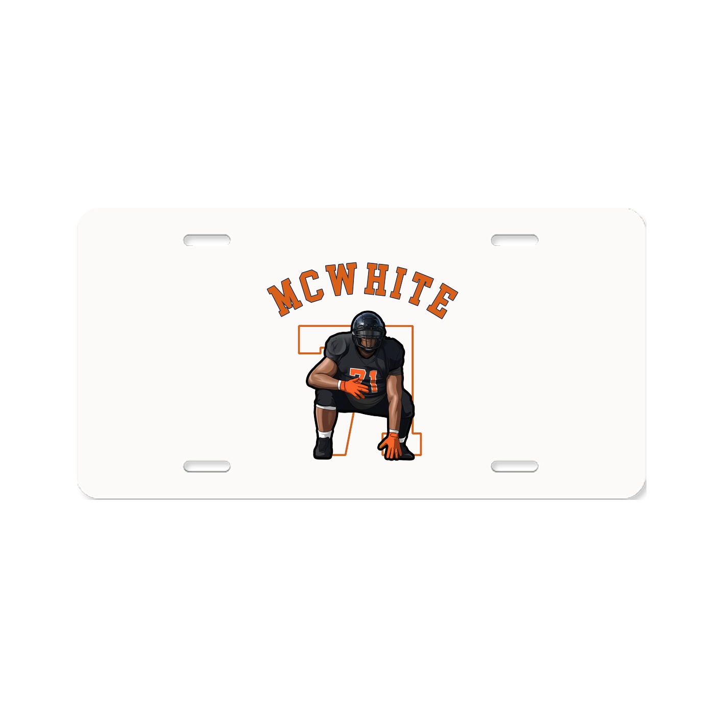 License Plate — Shirsey Arch in Classic