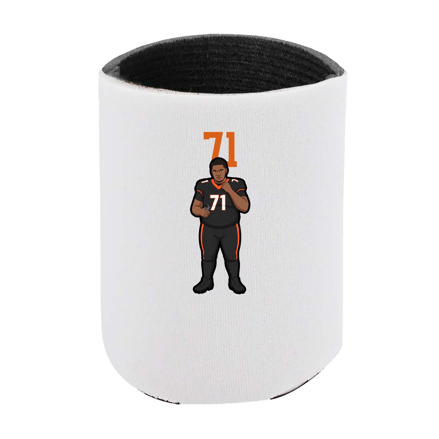 Can Holder — Number Top in White