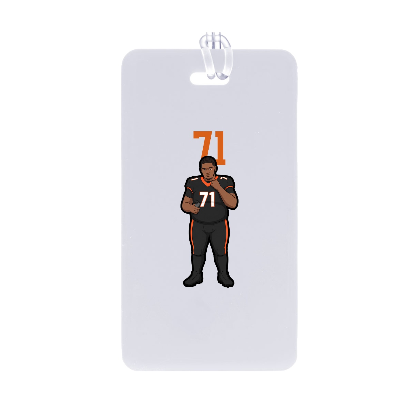 Bag Tag — Number Top in Classic